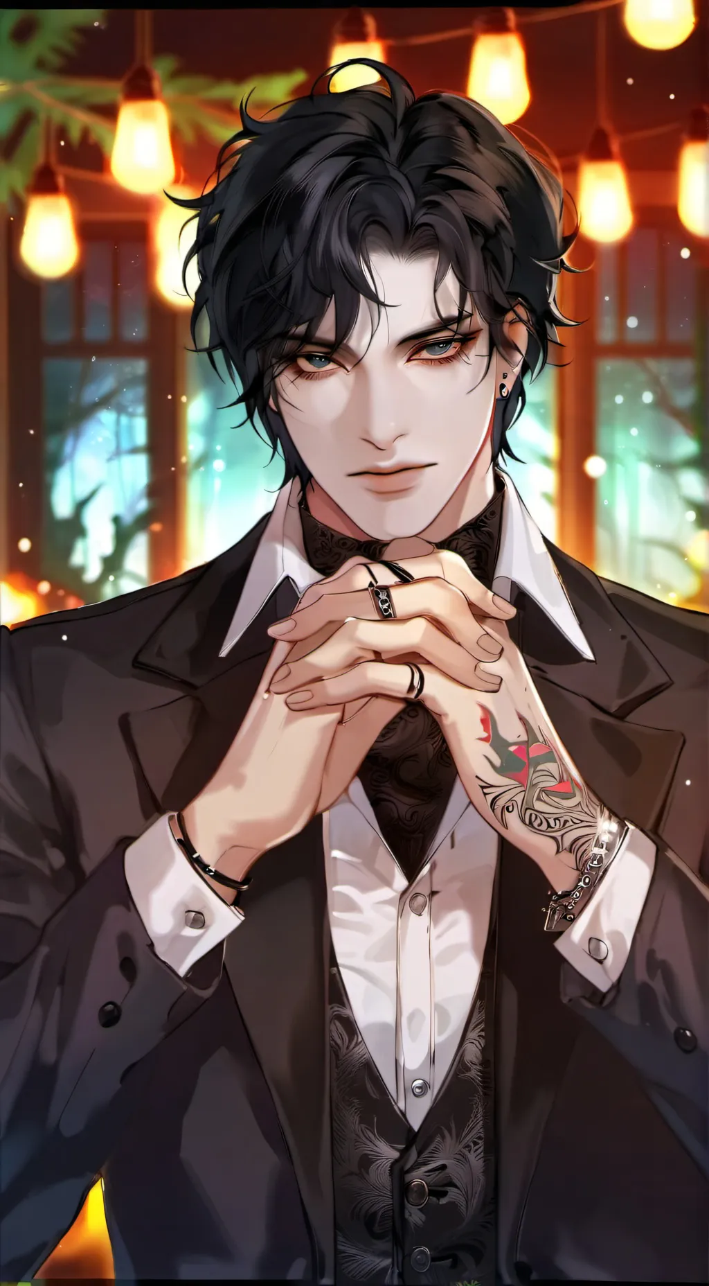 ai character: Xavier  background