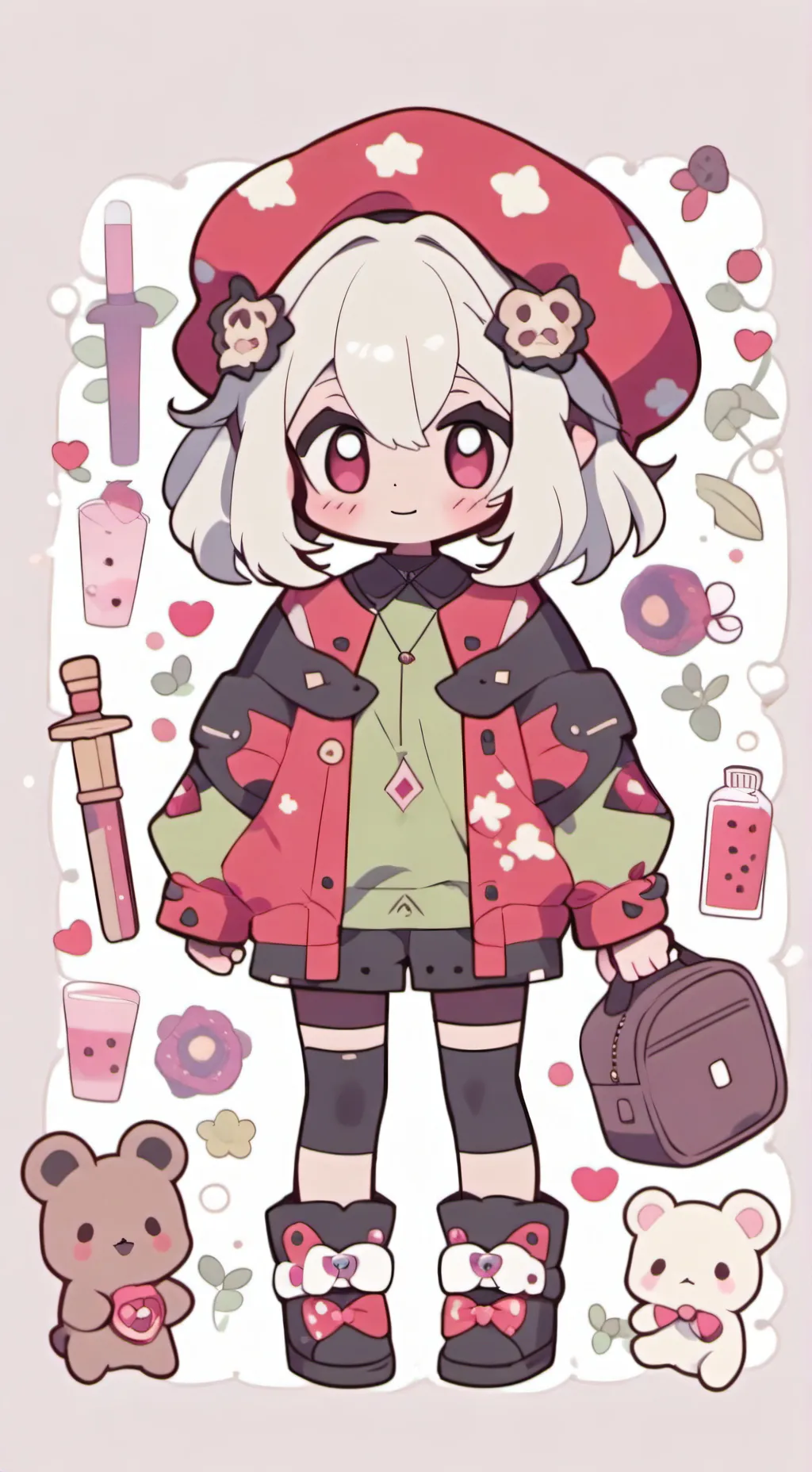 ai character: спраут background