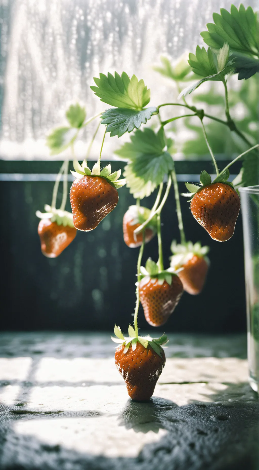 ai character: Sprout-Fruitcake background