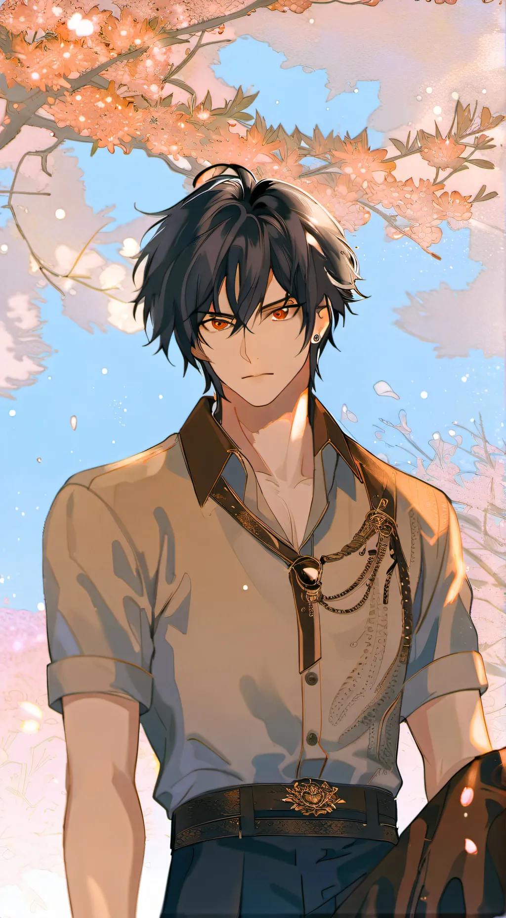 ai character: Swan background