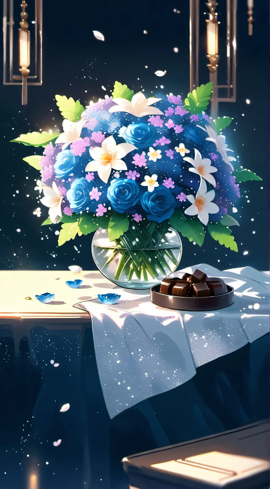 ai character: Valentine's Day 💘 background