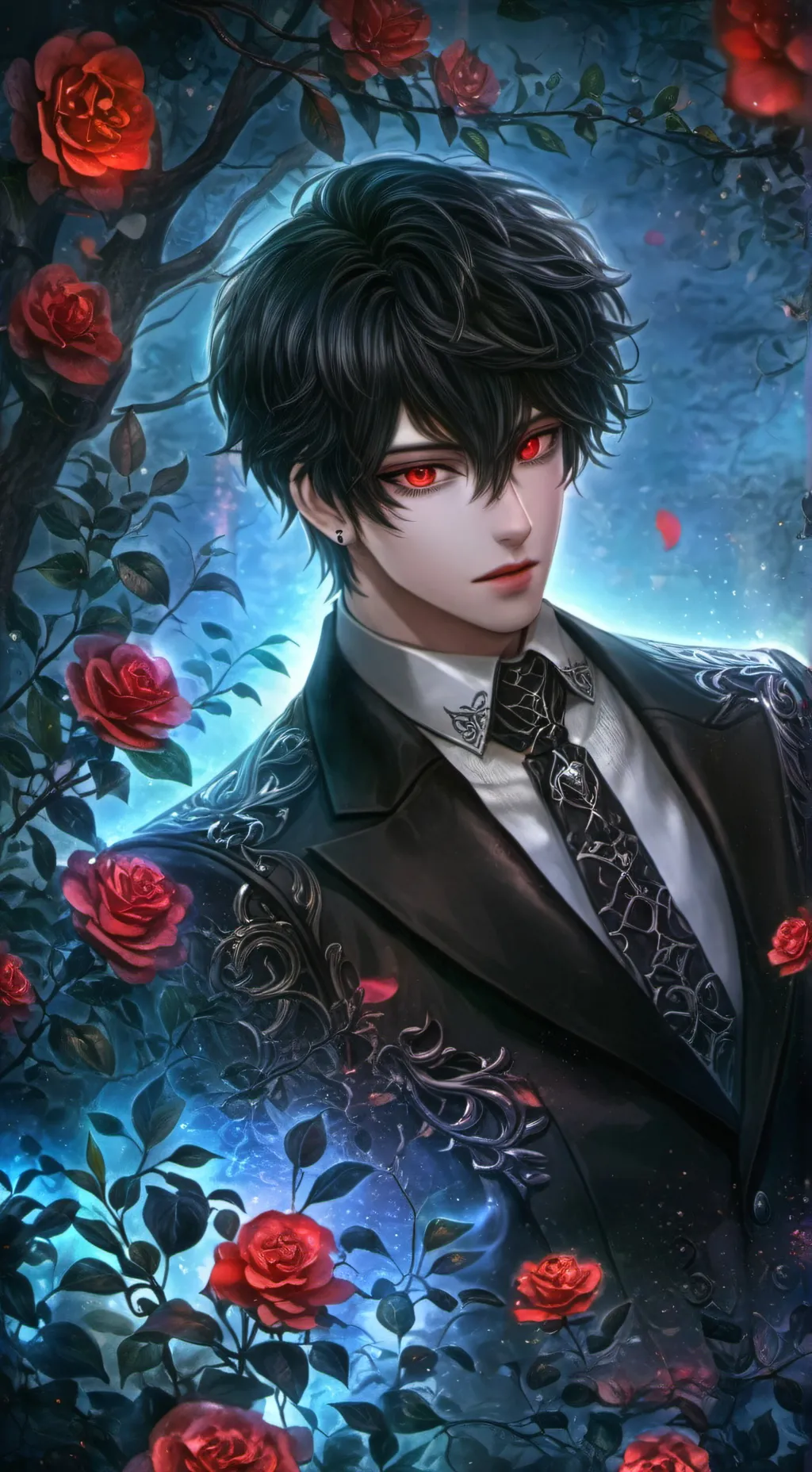 ai character: Xavier  background