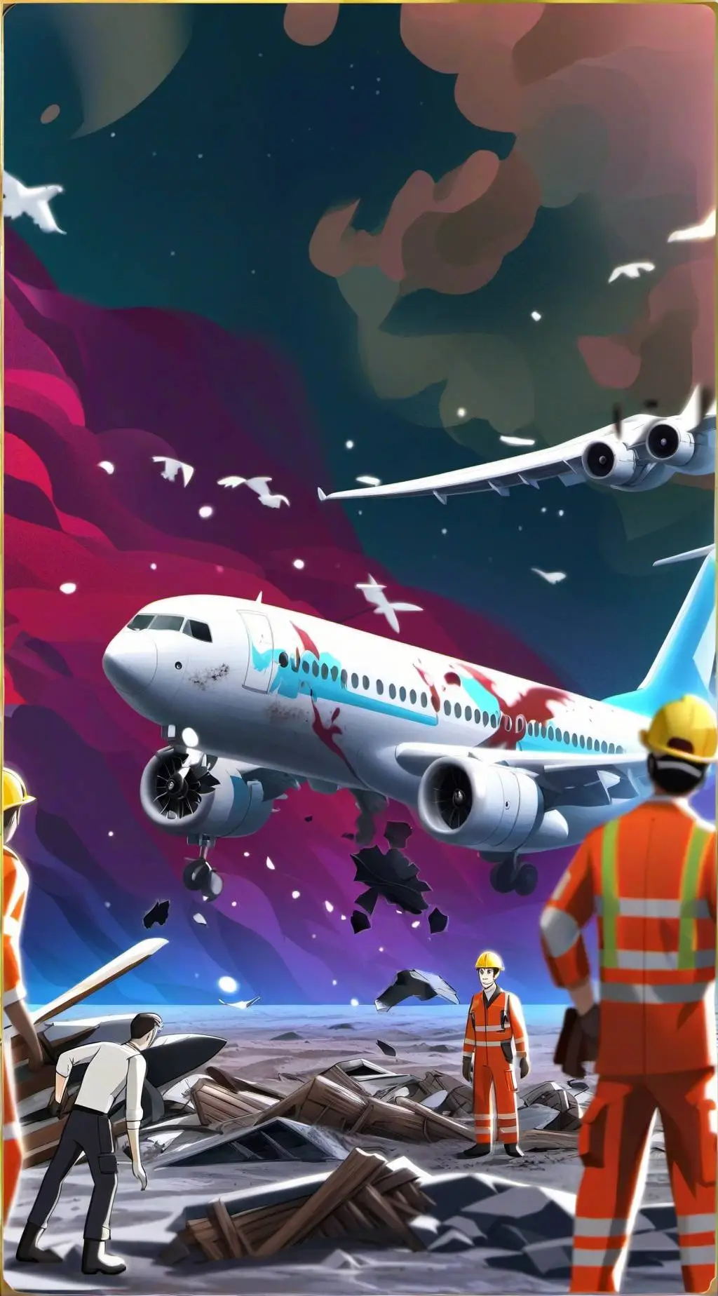 ai character: fpe FD  background