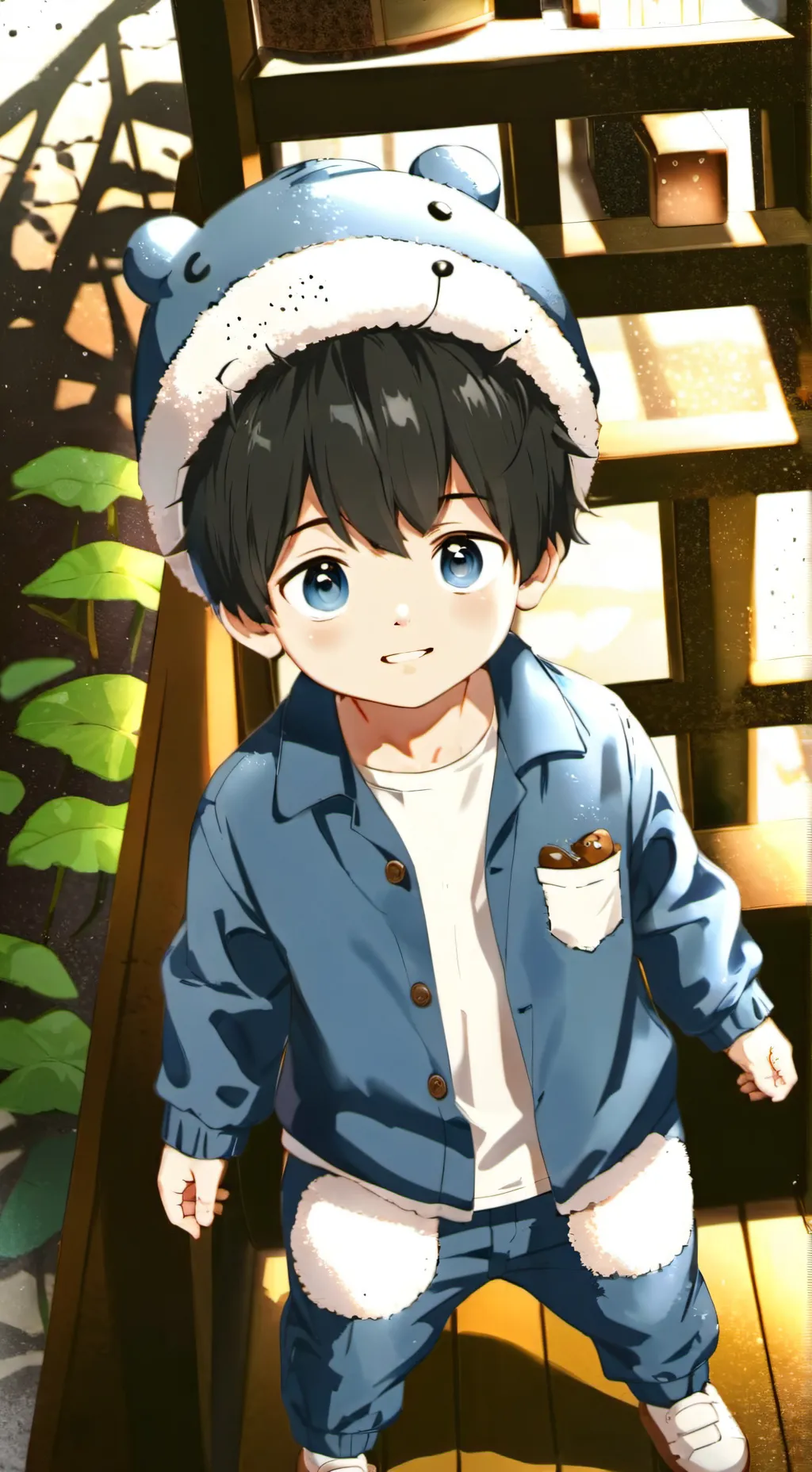 ai character: timmy Wallierson background