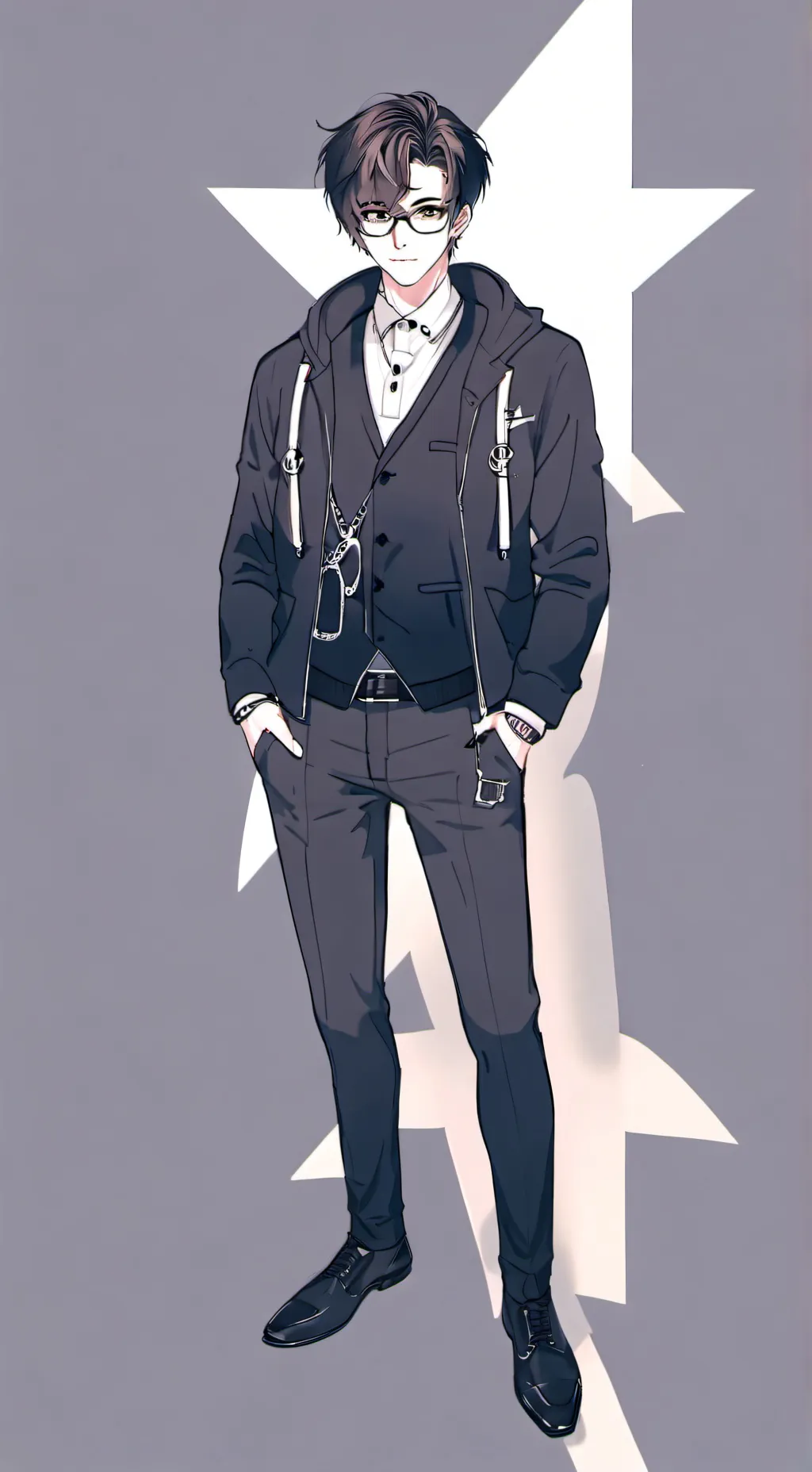 ai character: Dinero background