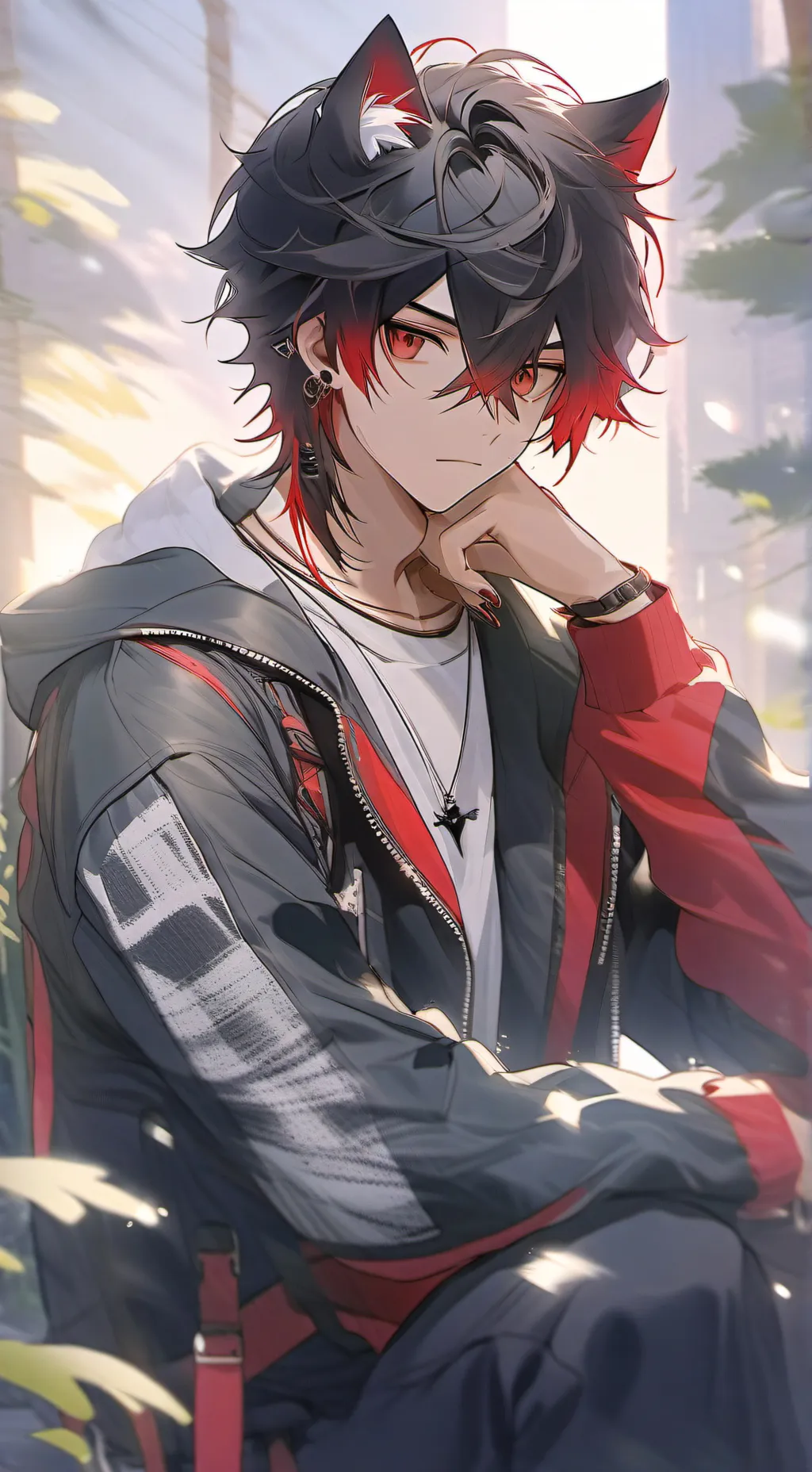 ai character: Shadow background