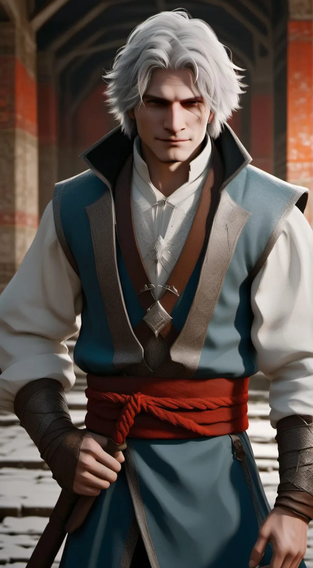 ai character: Кристофер background