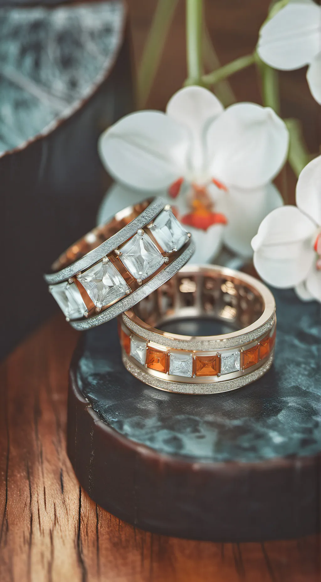 ai character: 2 Weddings?!?! background