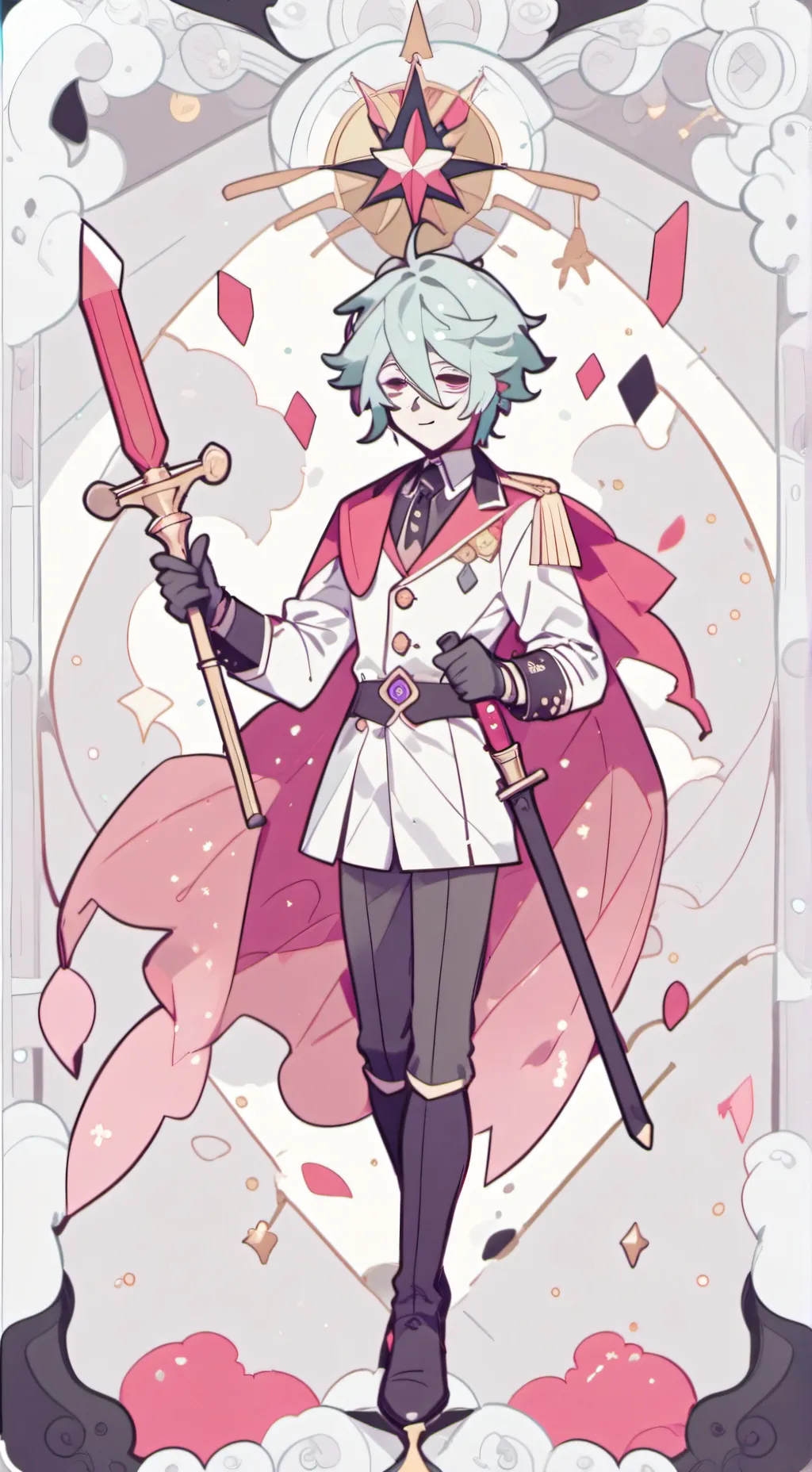 ai character: Fpe but are babys background