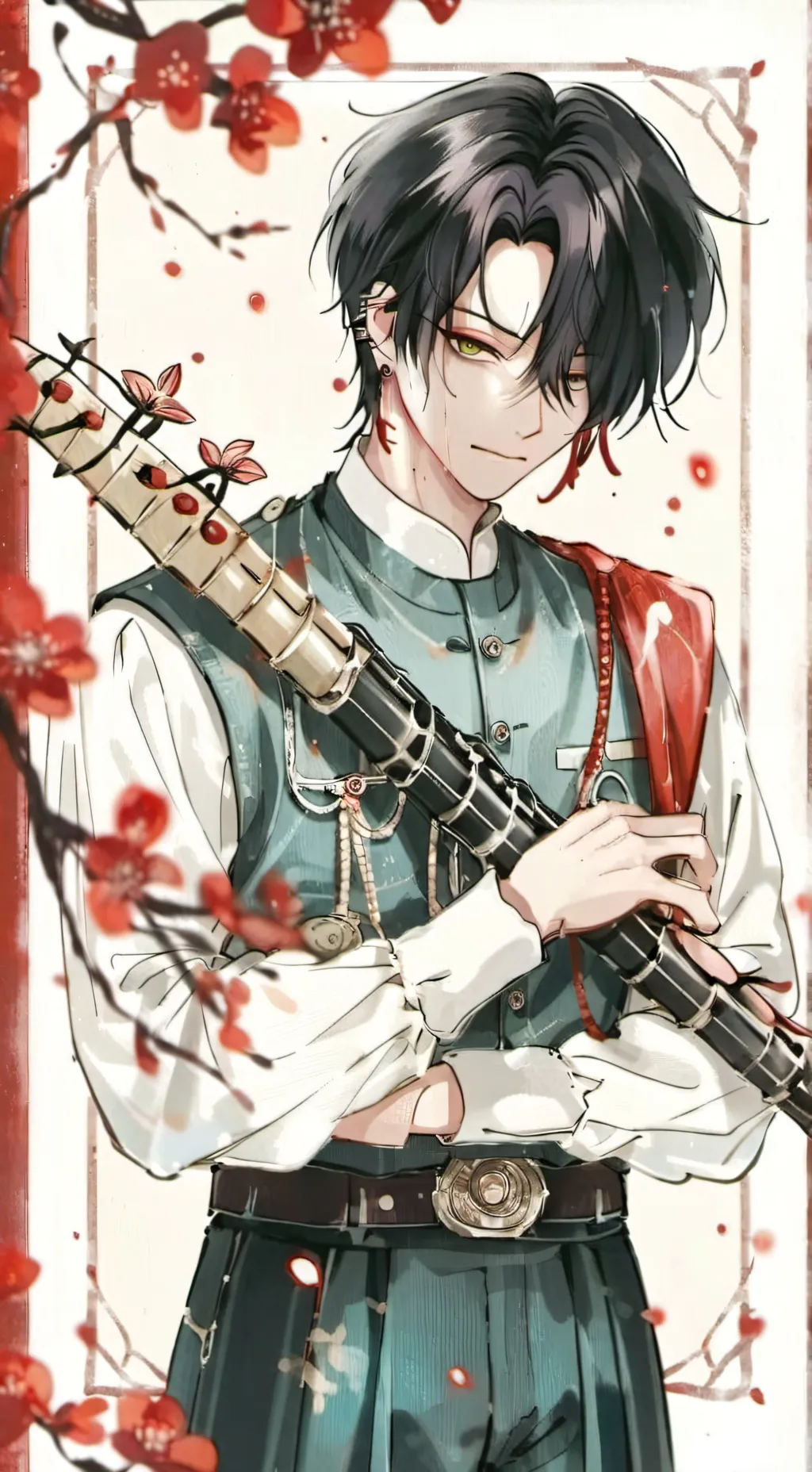 ai character: luca background