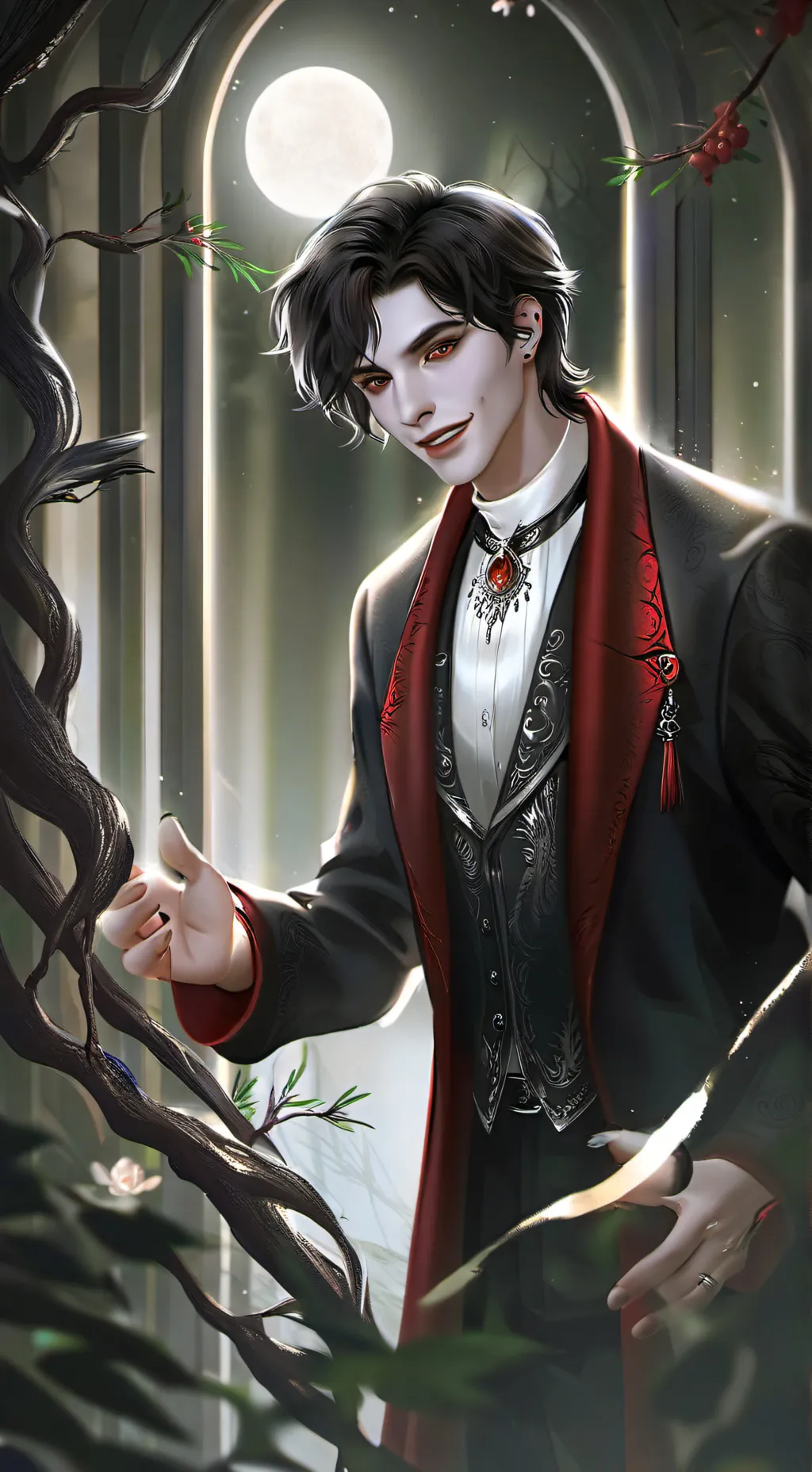 ai character: Ryan  background