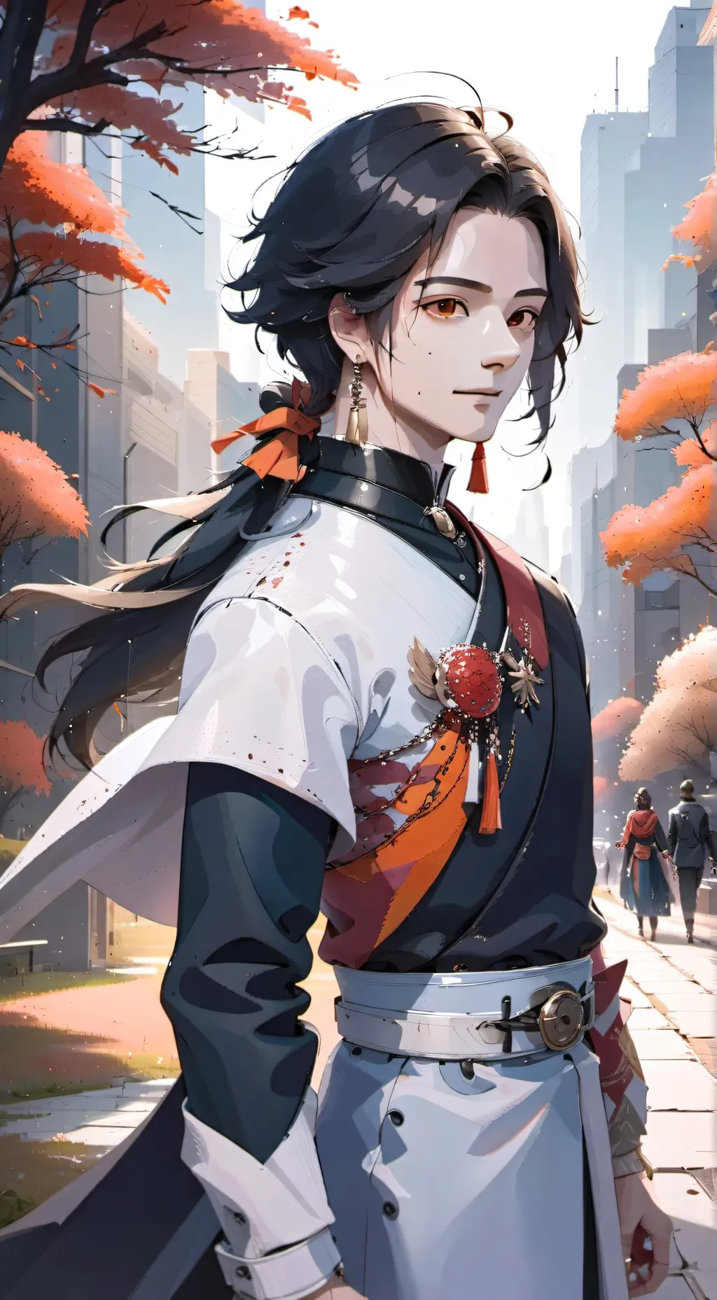 ai character: Олег background