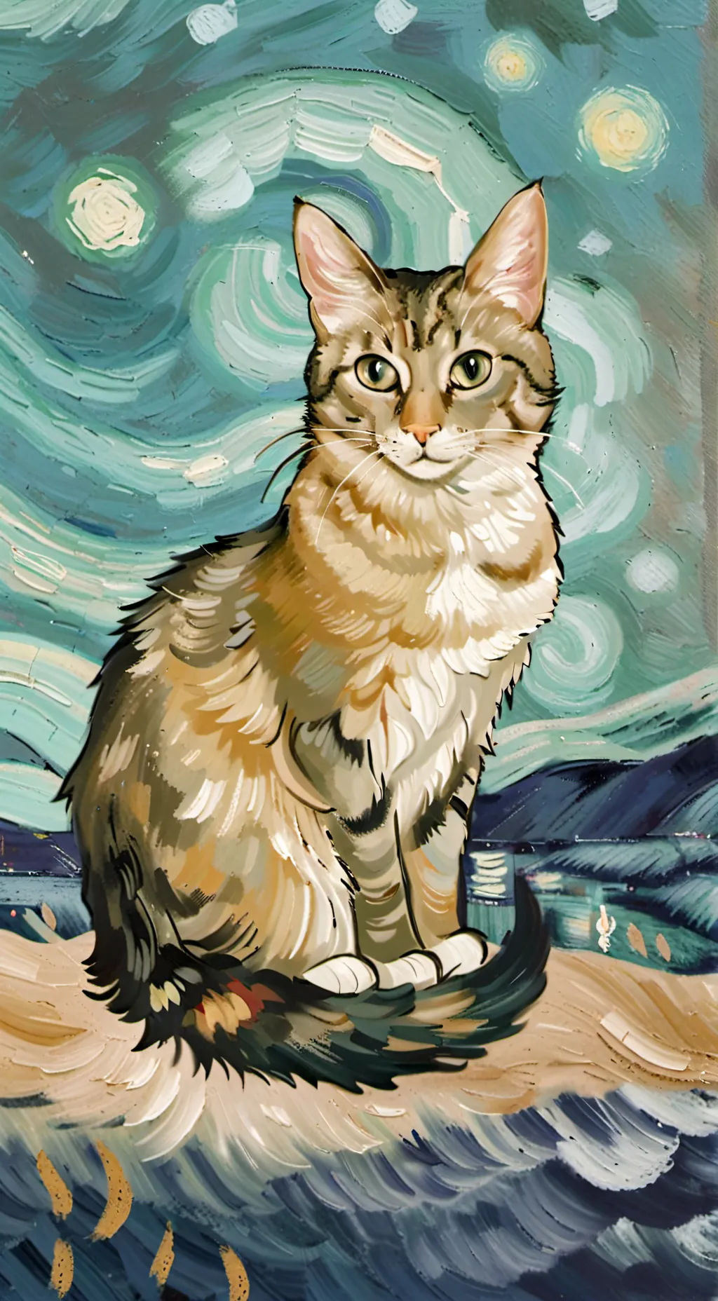 ai character: Spottedrose (oc) background