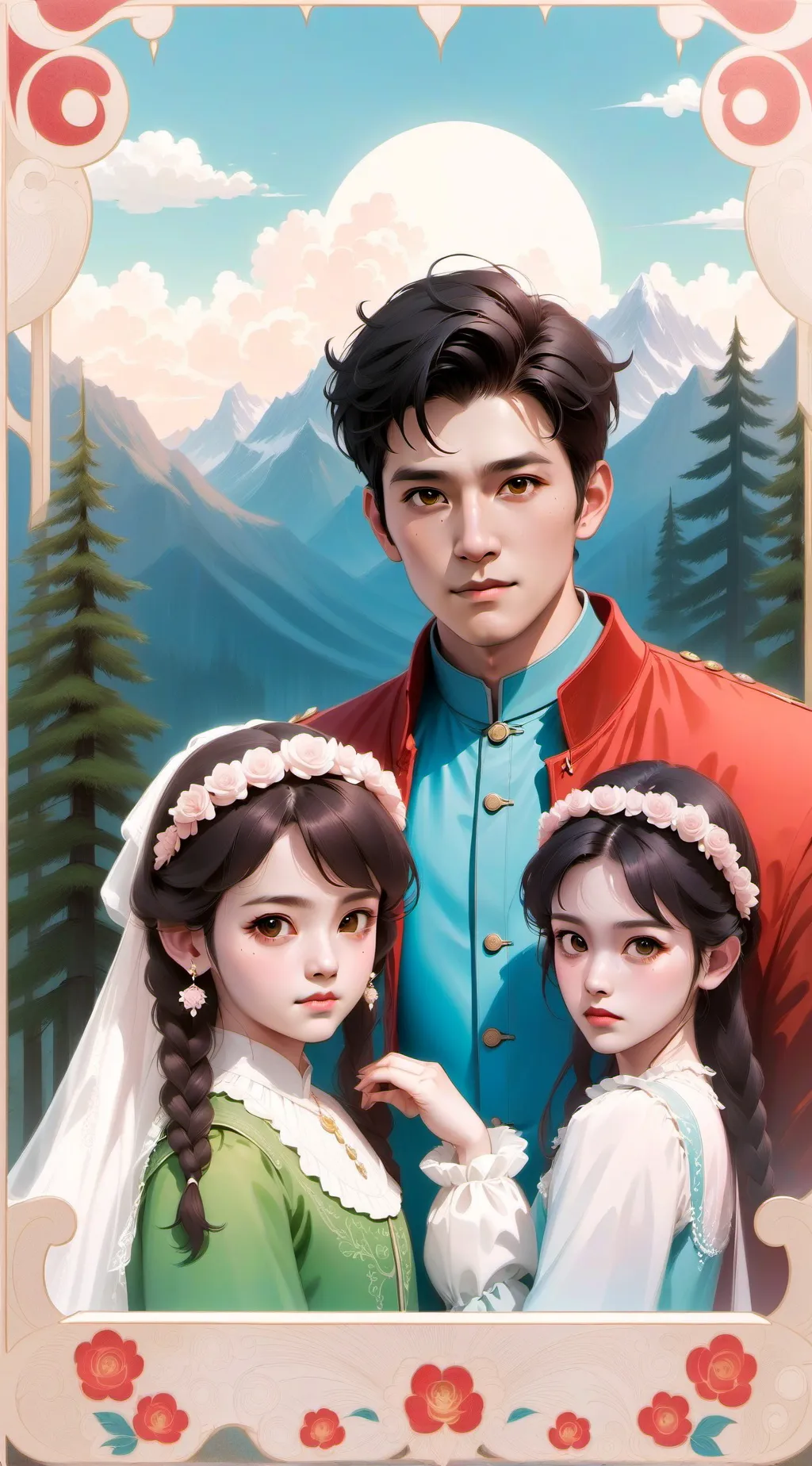 ai character: Thanos background