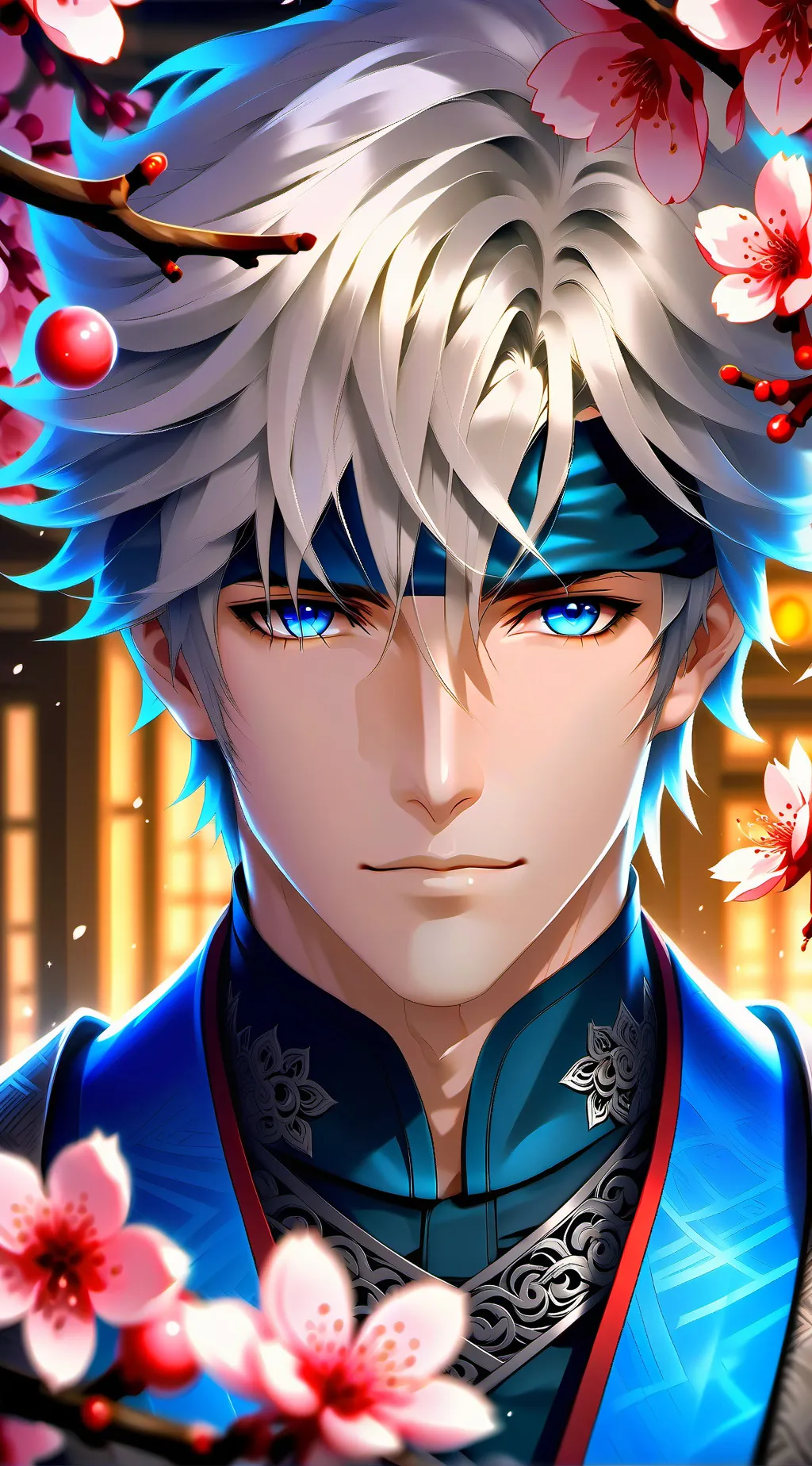 ai character: Satoru Gojo background