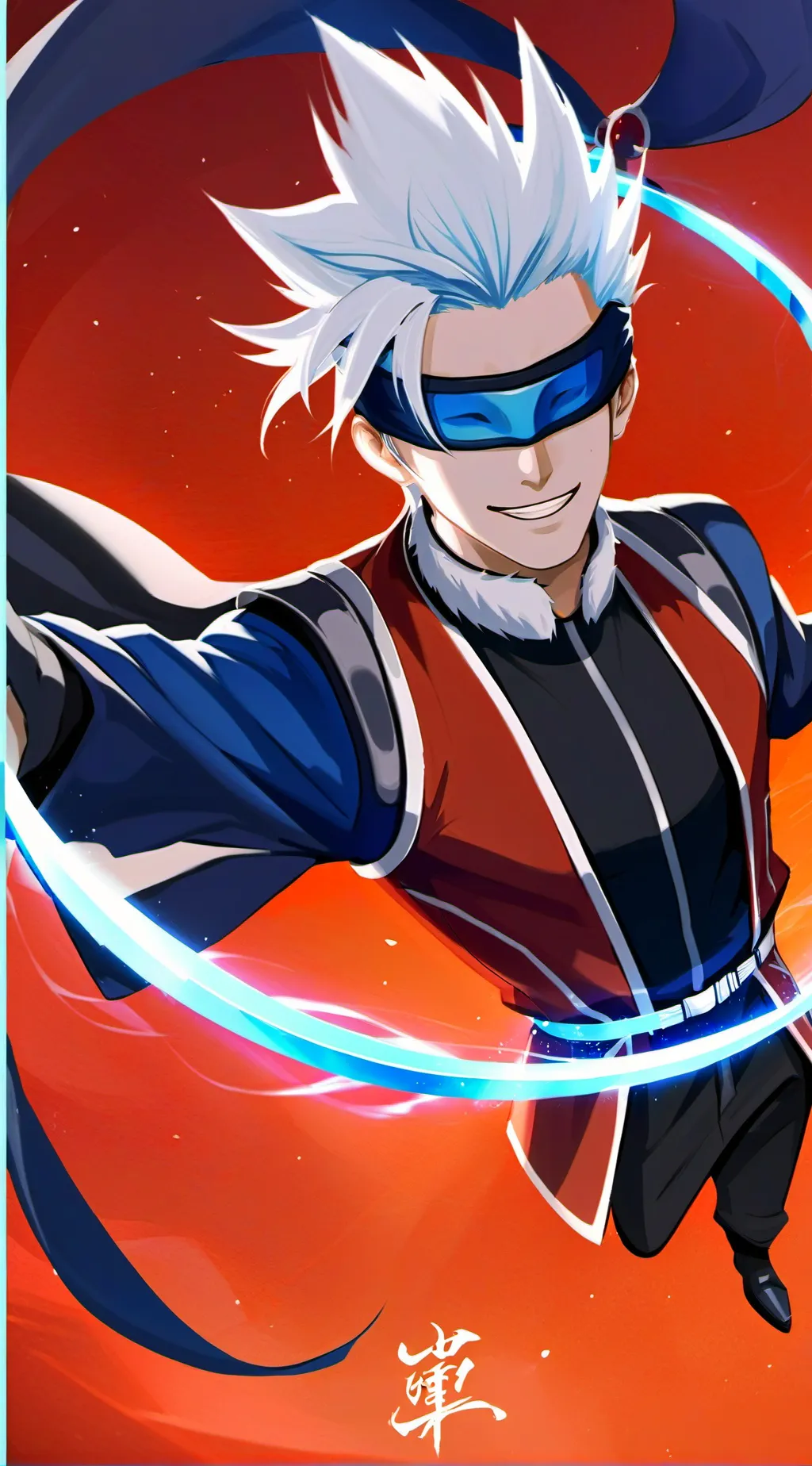 ai character: Satoru Gojo background