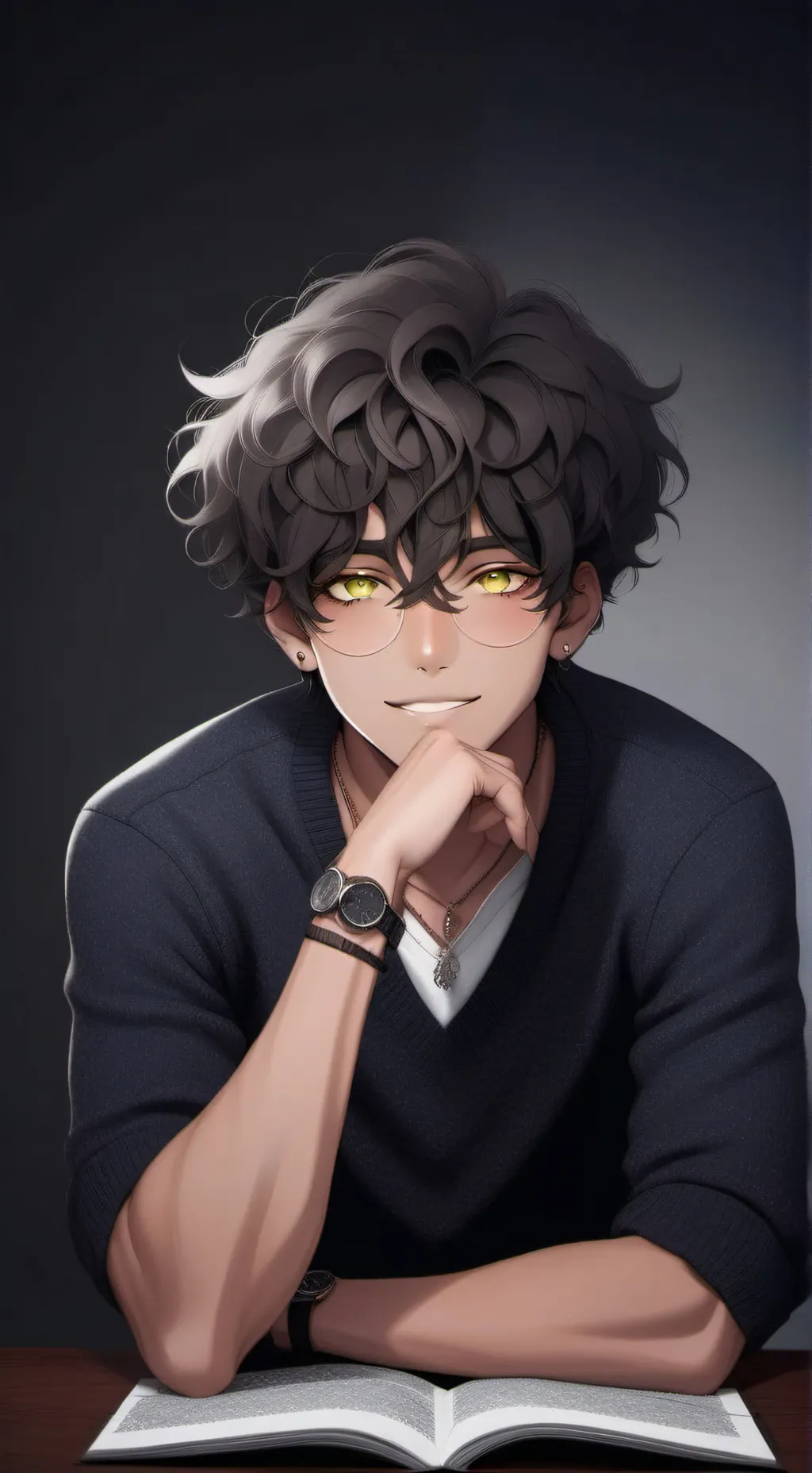 ai character: Cooper background