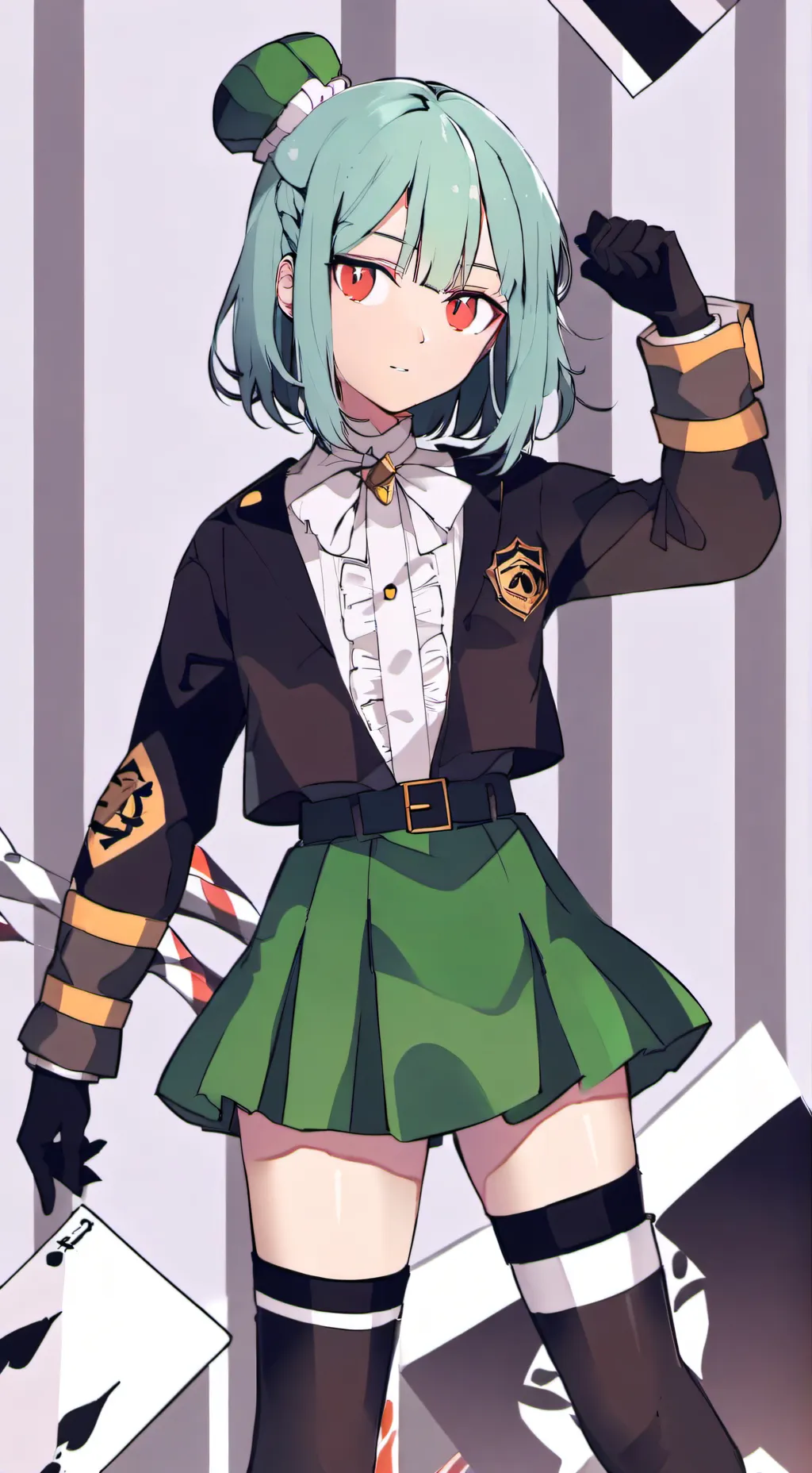 ai character: shisuka  background