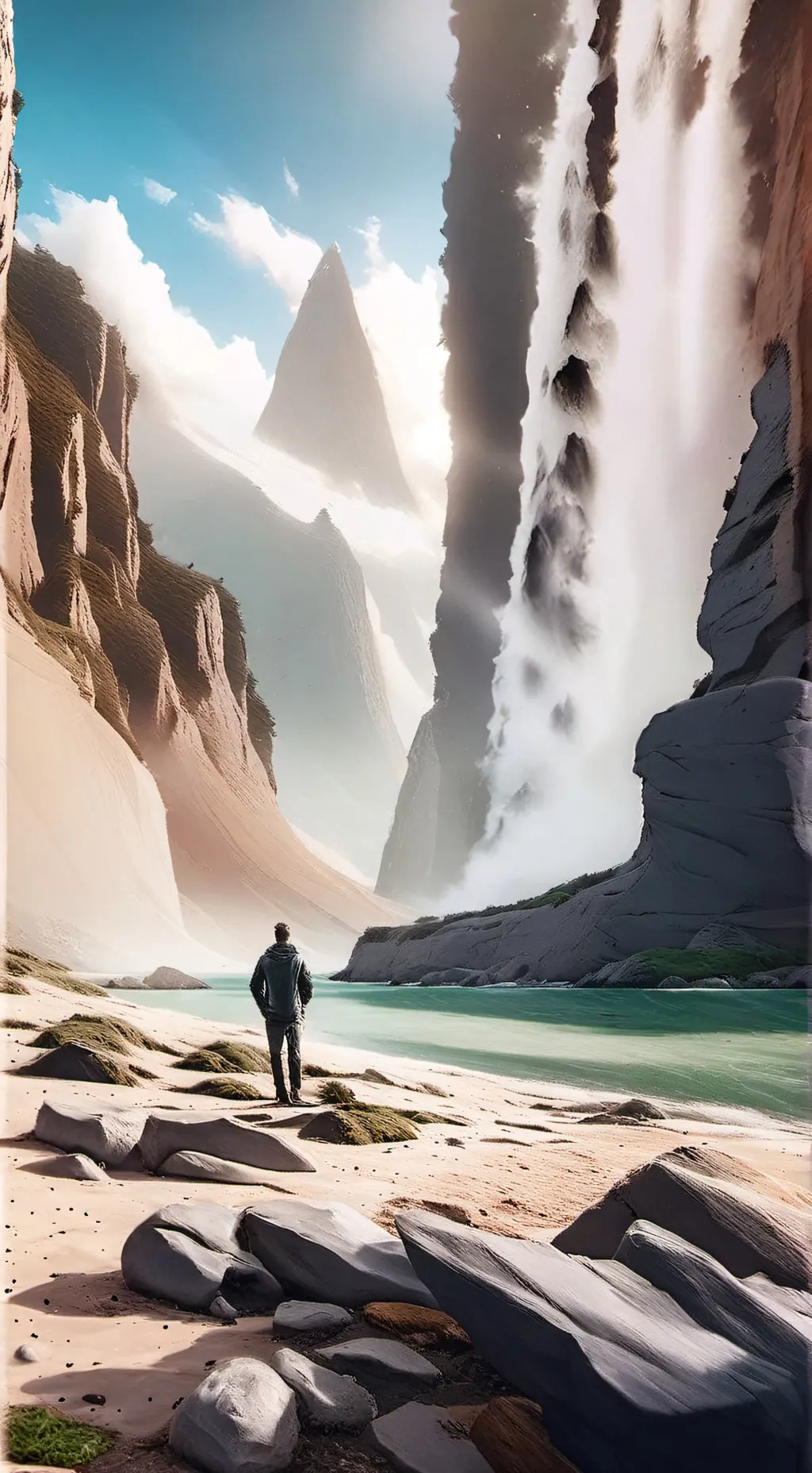 ai character: la despedida👋 background