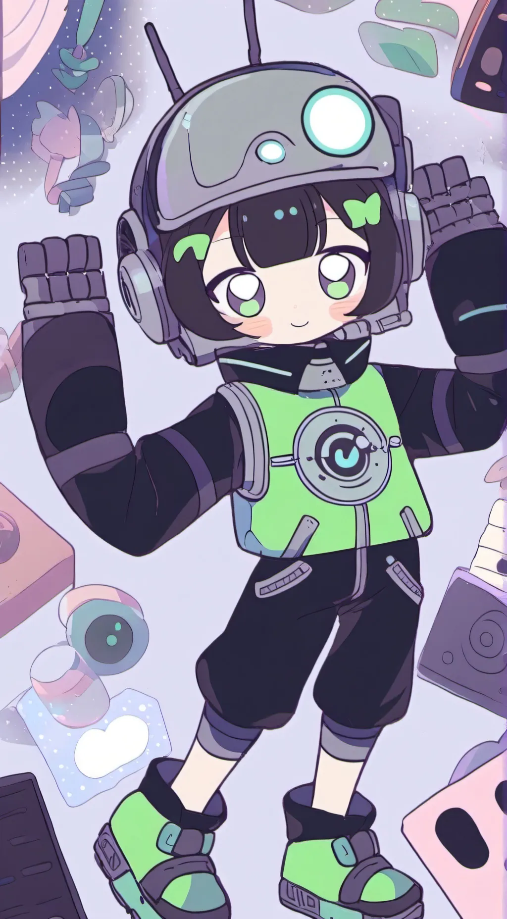 ai character: ElProgramaDeVee😻💅 background