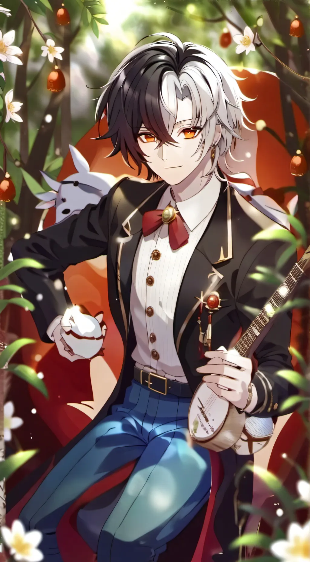 ai character: Luca  background