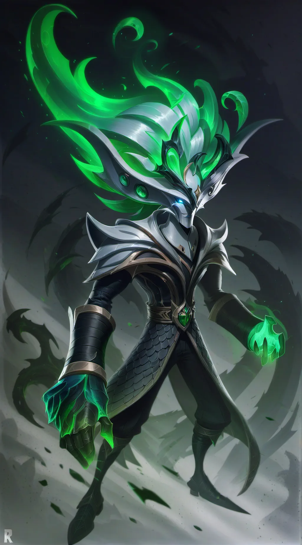 ai character: Experiment 9098 background