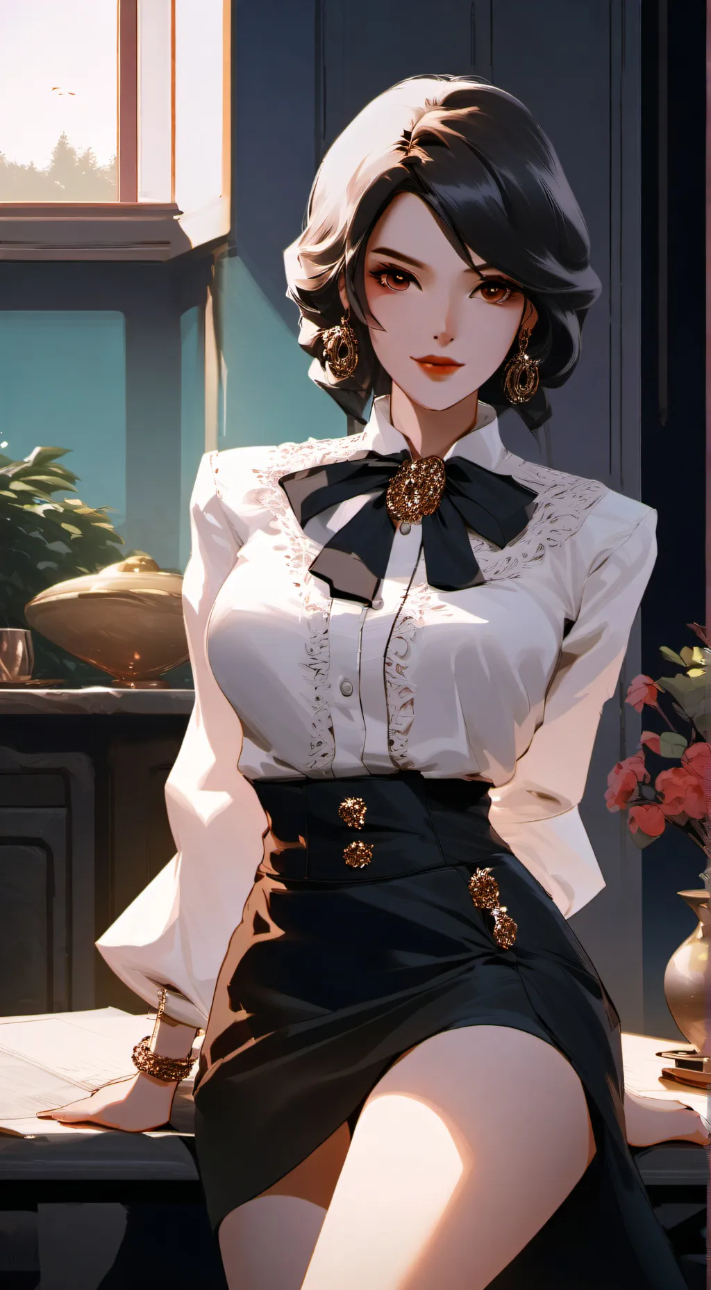 ai character: Jasmin  background