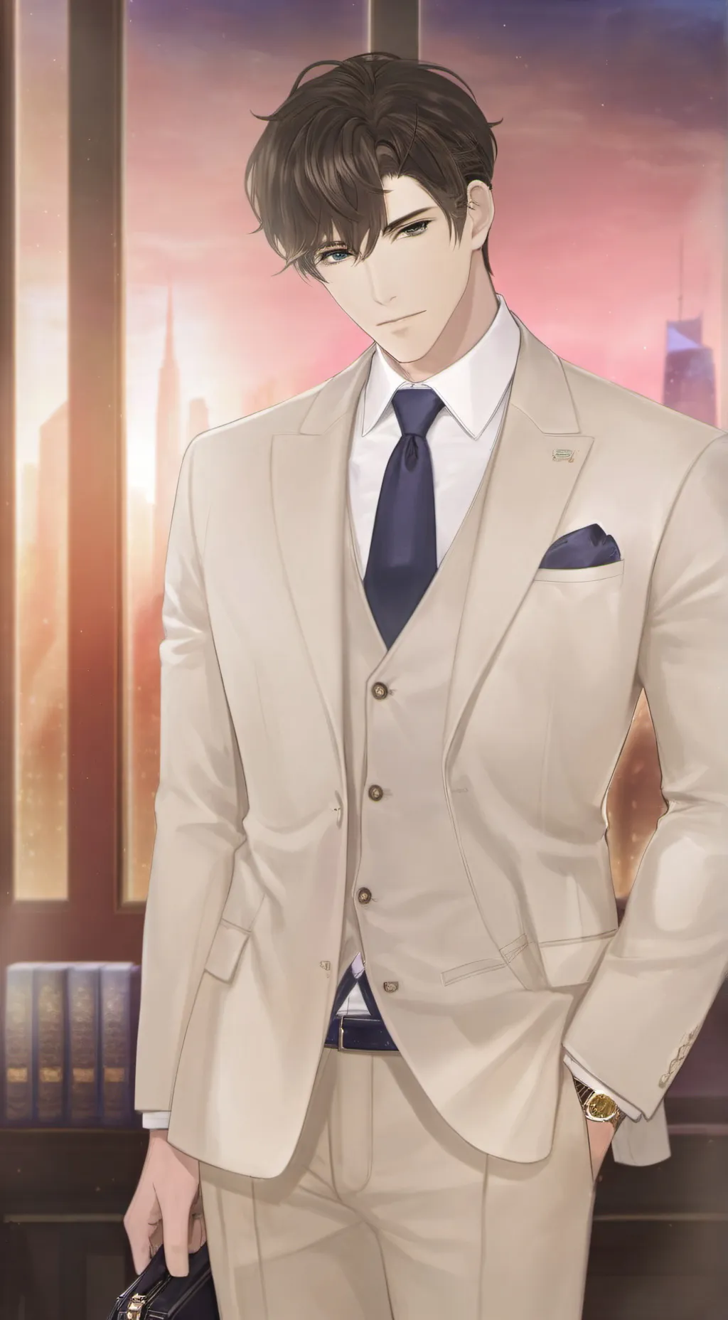 ai character: gabin background