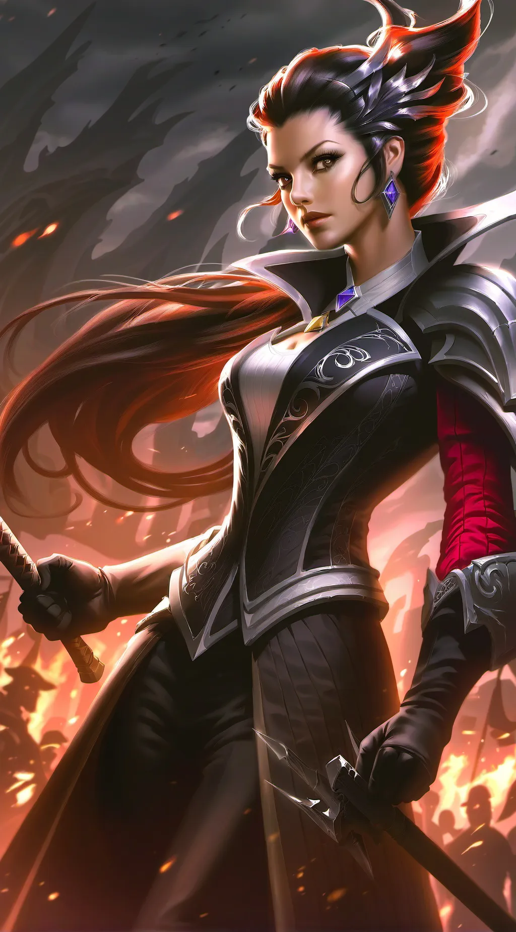 ai character: Lin background