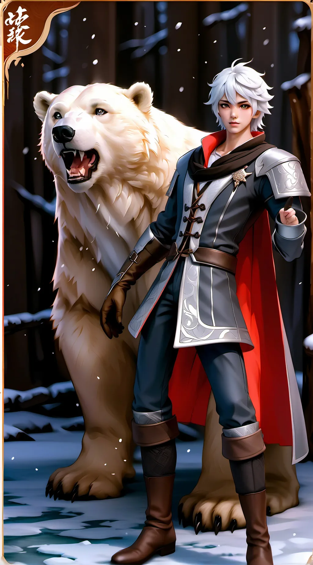 ai character: vengador-11 background