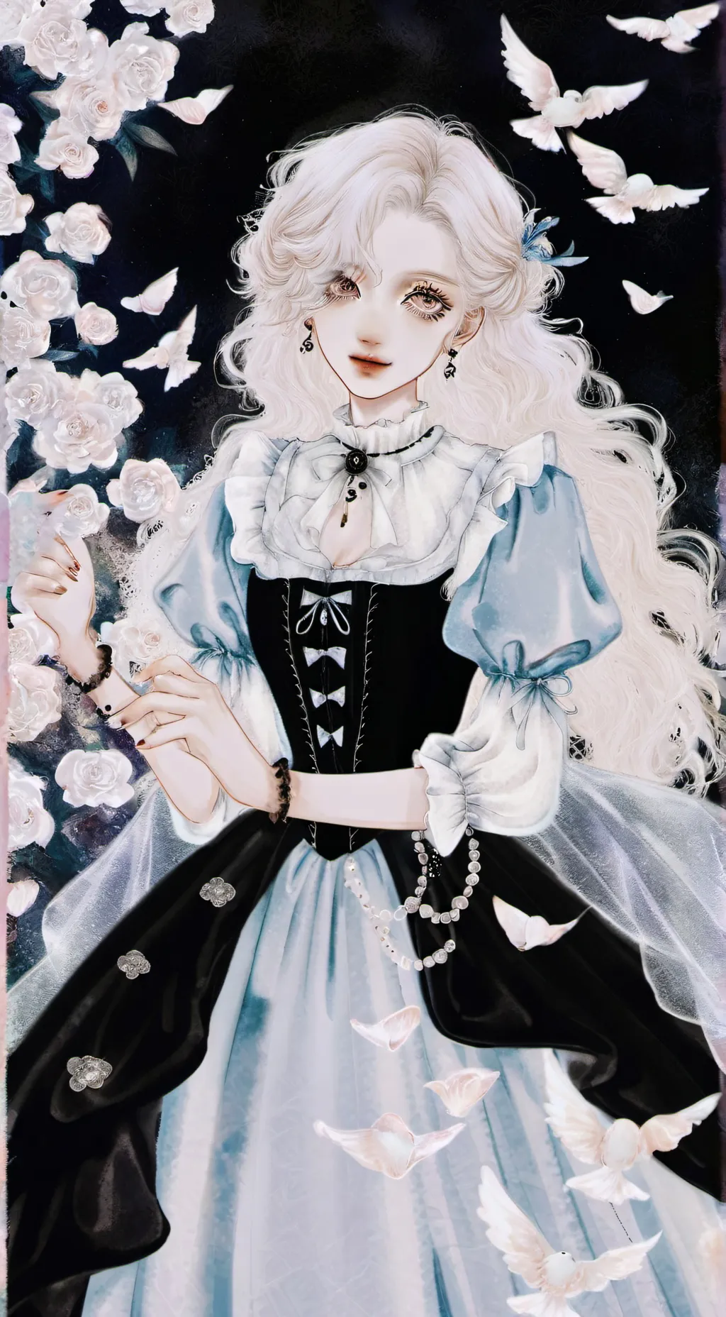 ai character: Aqua  background