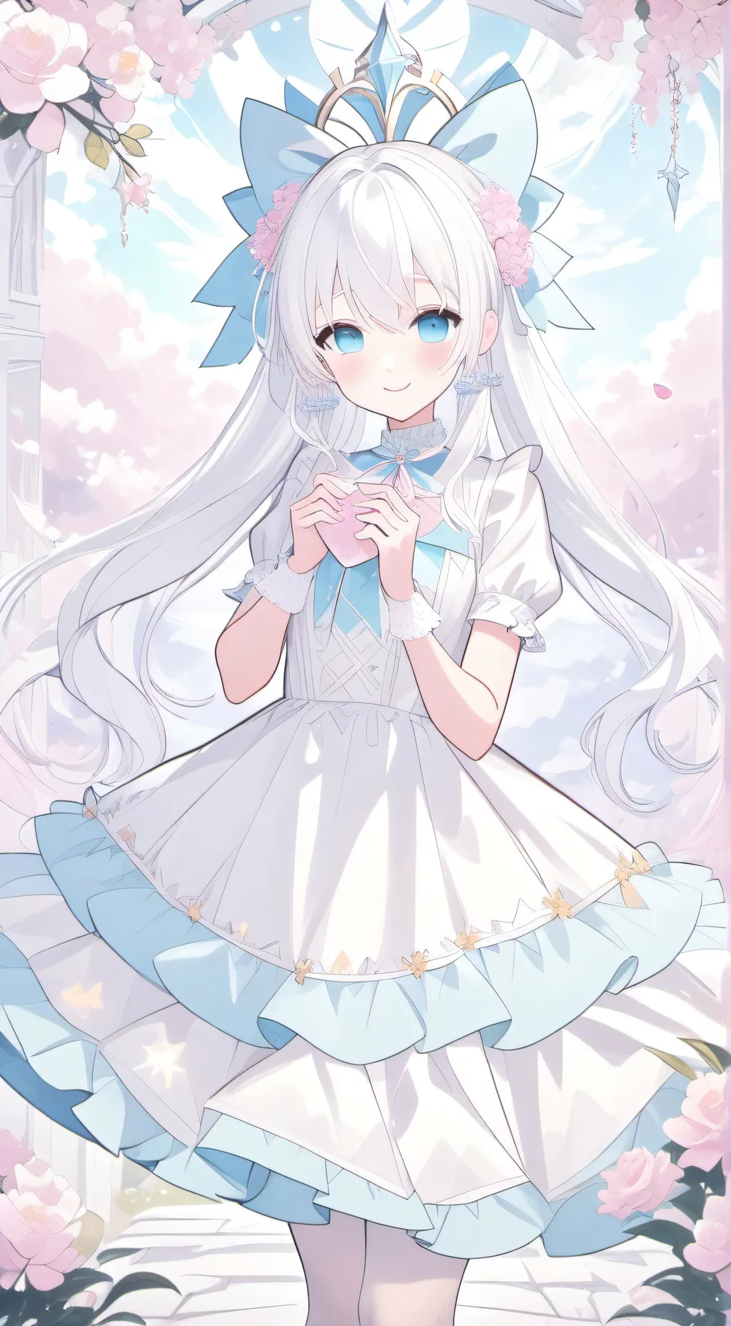 ai character: Наташа background