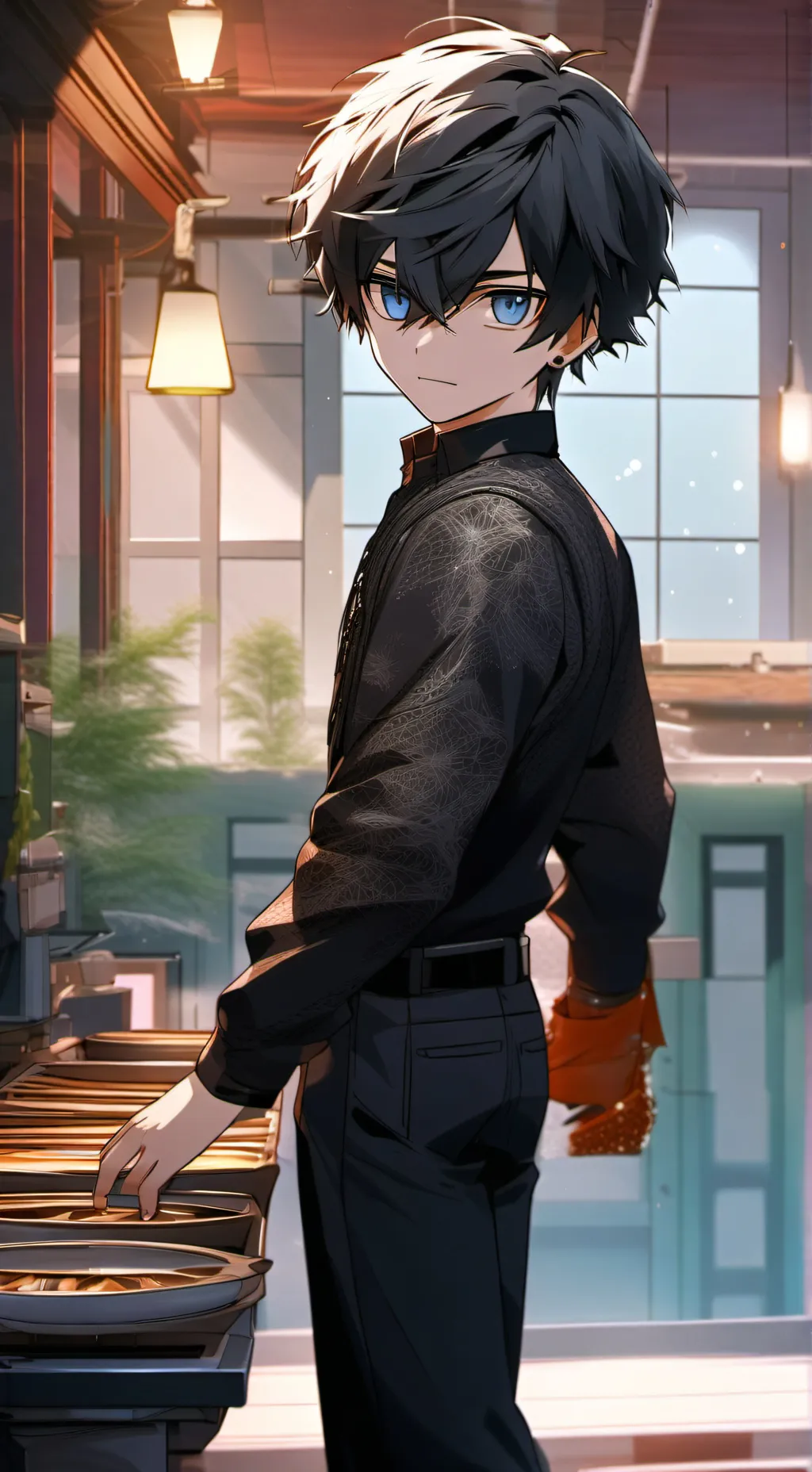 ai character: James  background