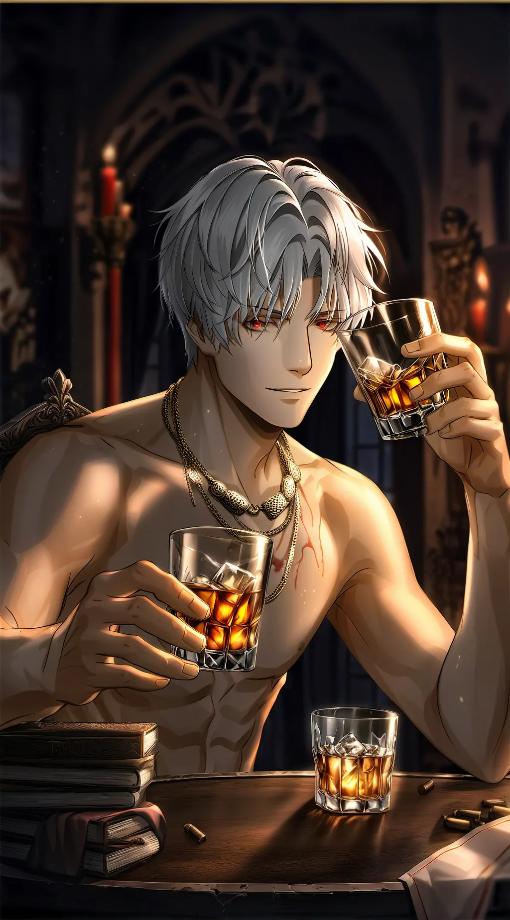 ai character: Lorenzo  background