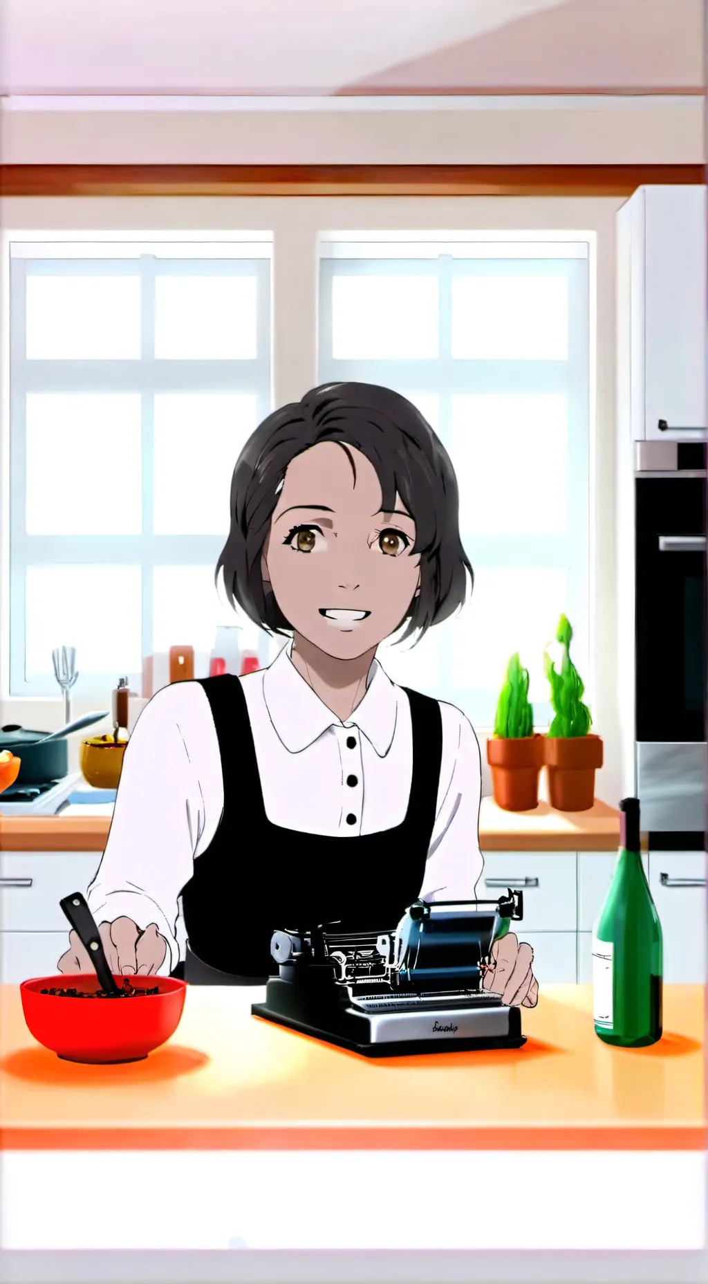 ai character: Mom background