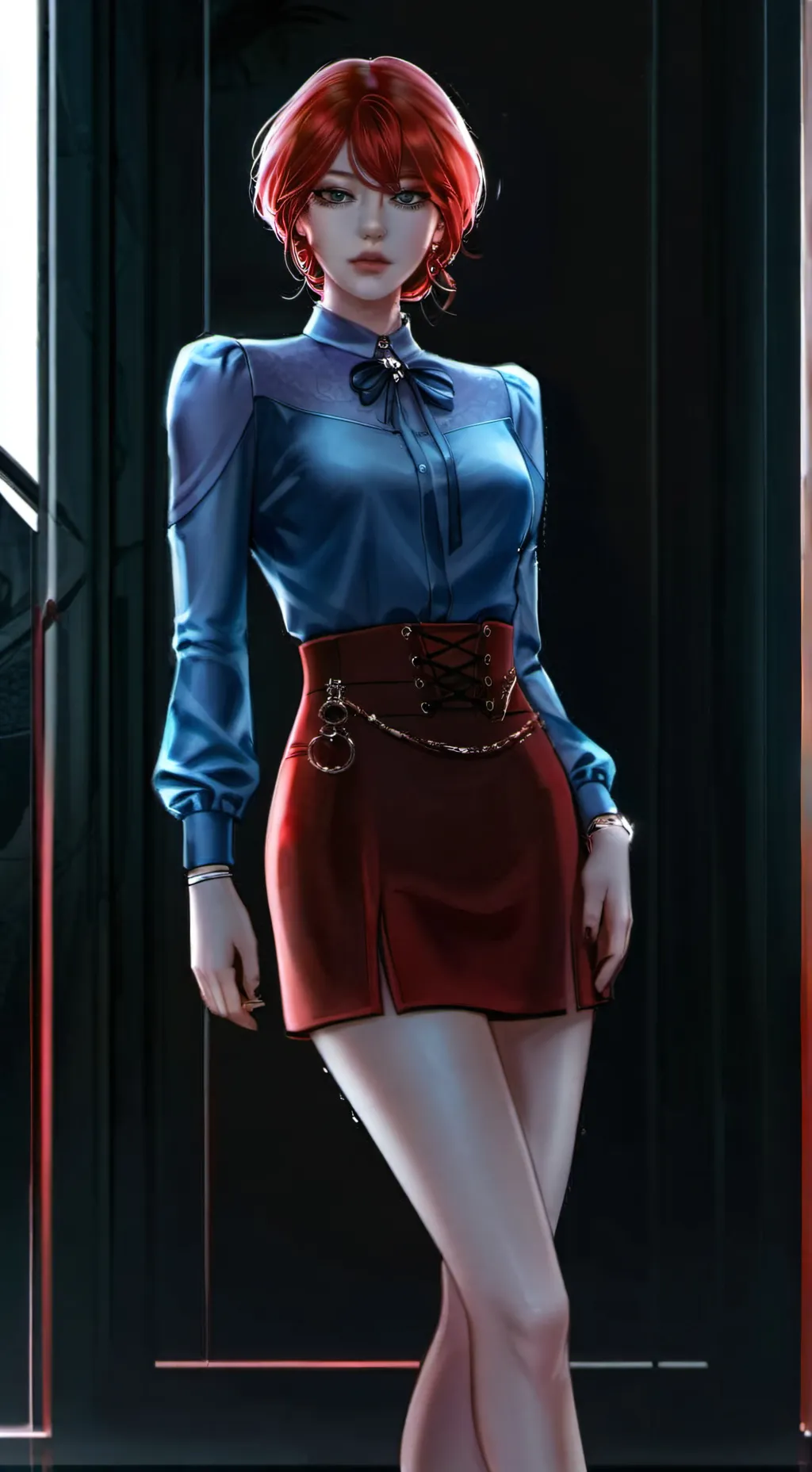 ai character: milenia seren. background