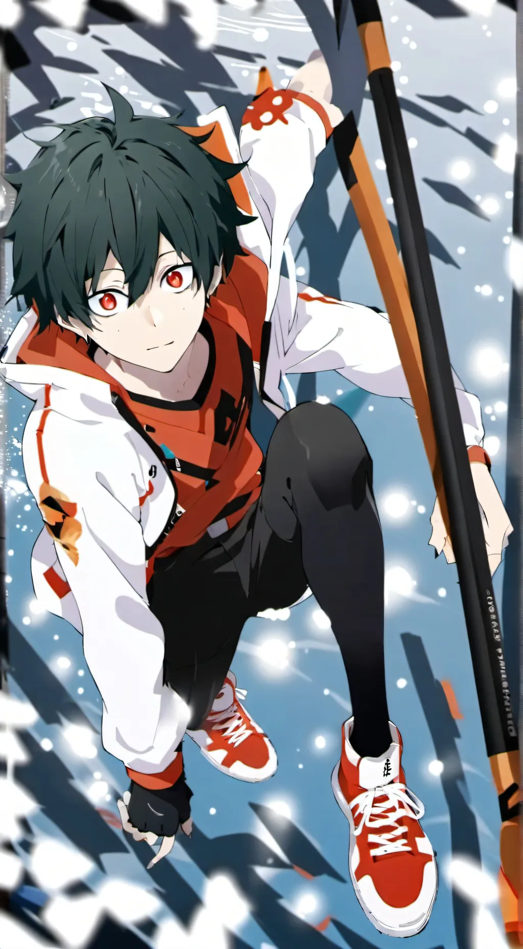 ai character: Deku with a bible background