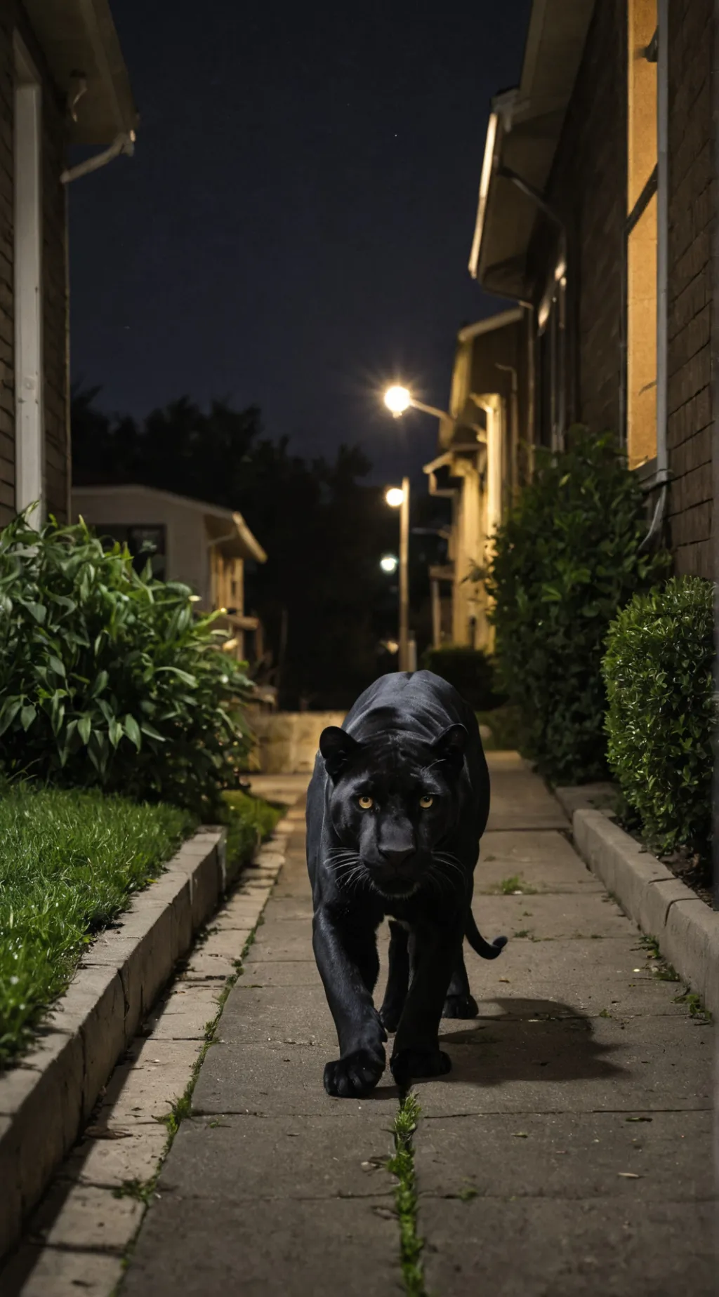 ai character: Panther  background