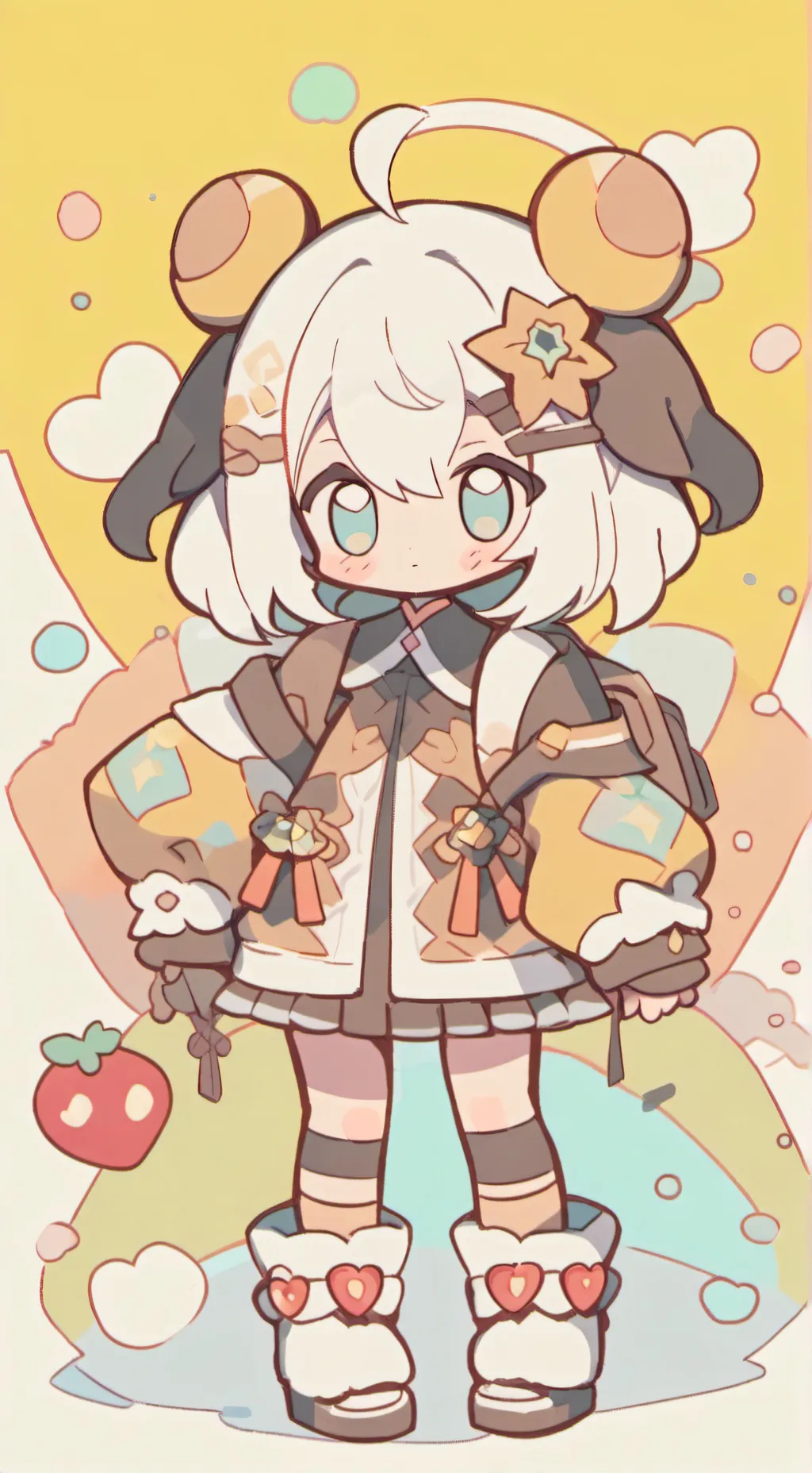 ai character: Bakudeku background