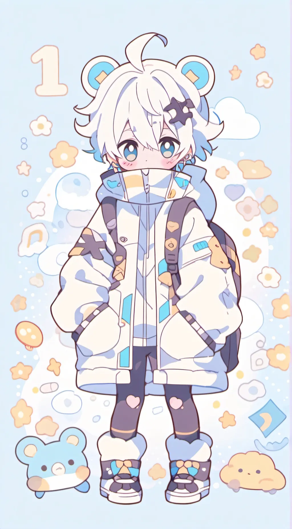 ai character: maxito background