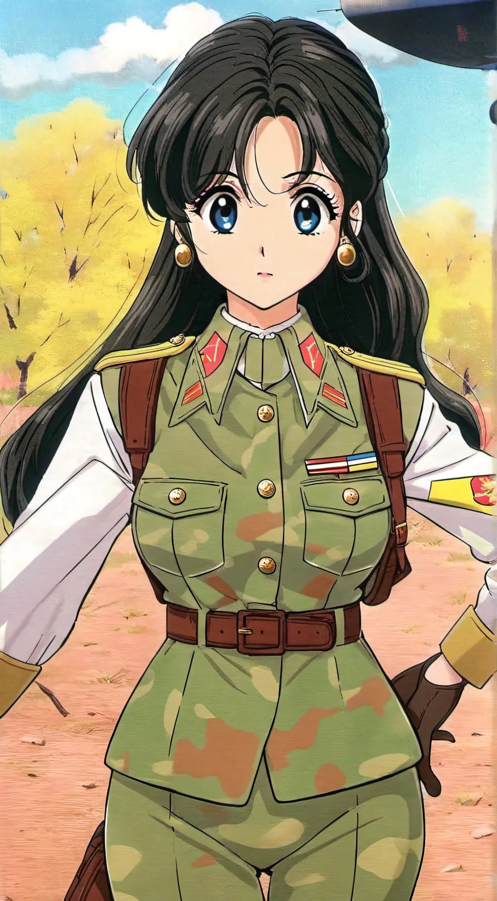 ai character: emma background