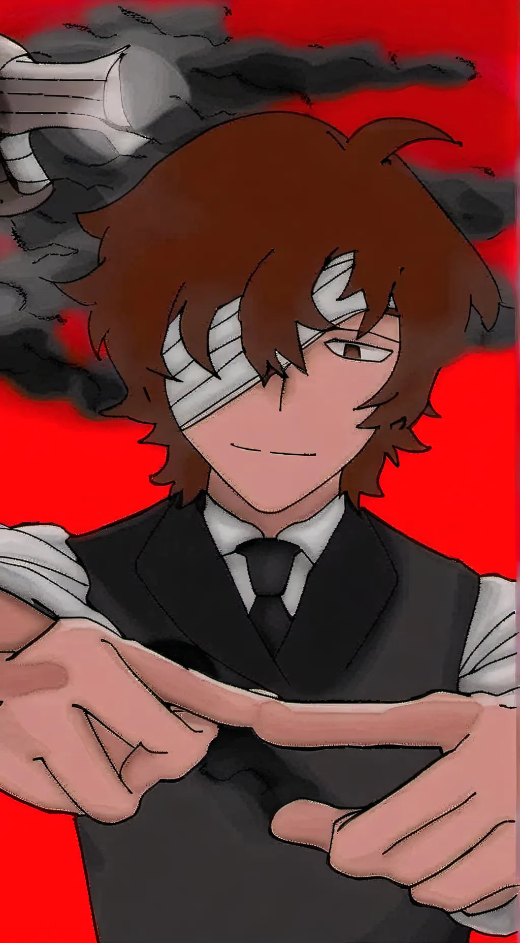 ai character: Dazai Osamu background