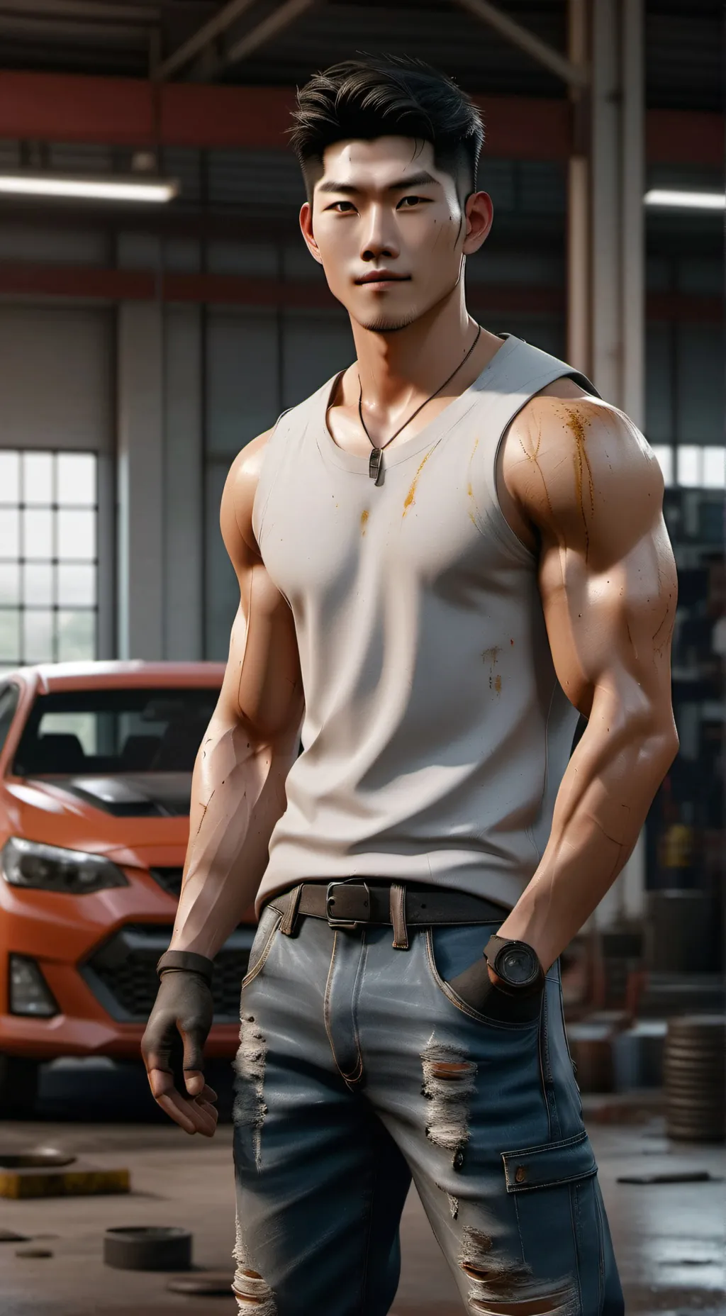 ai character: MinJun background