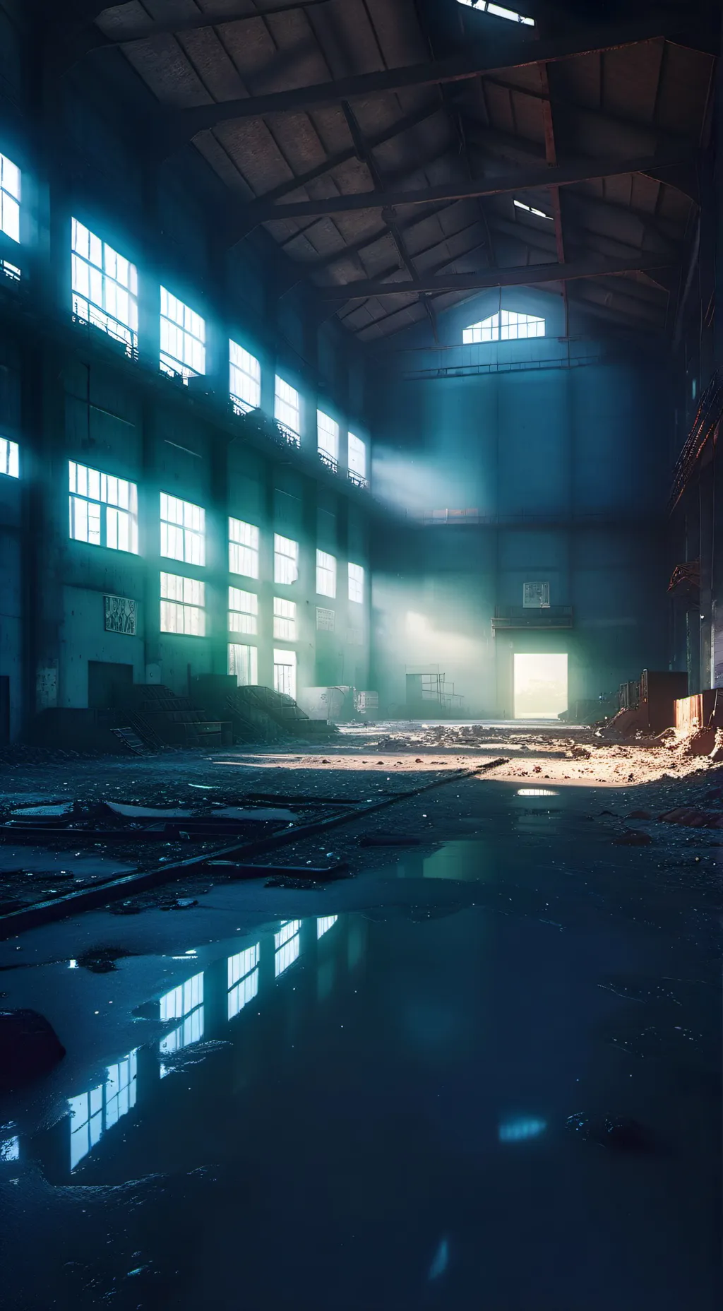 ai character: Poppy Playtime background