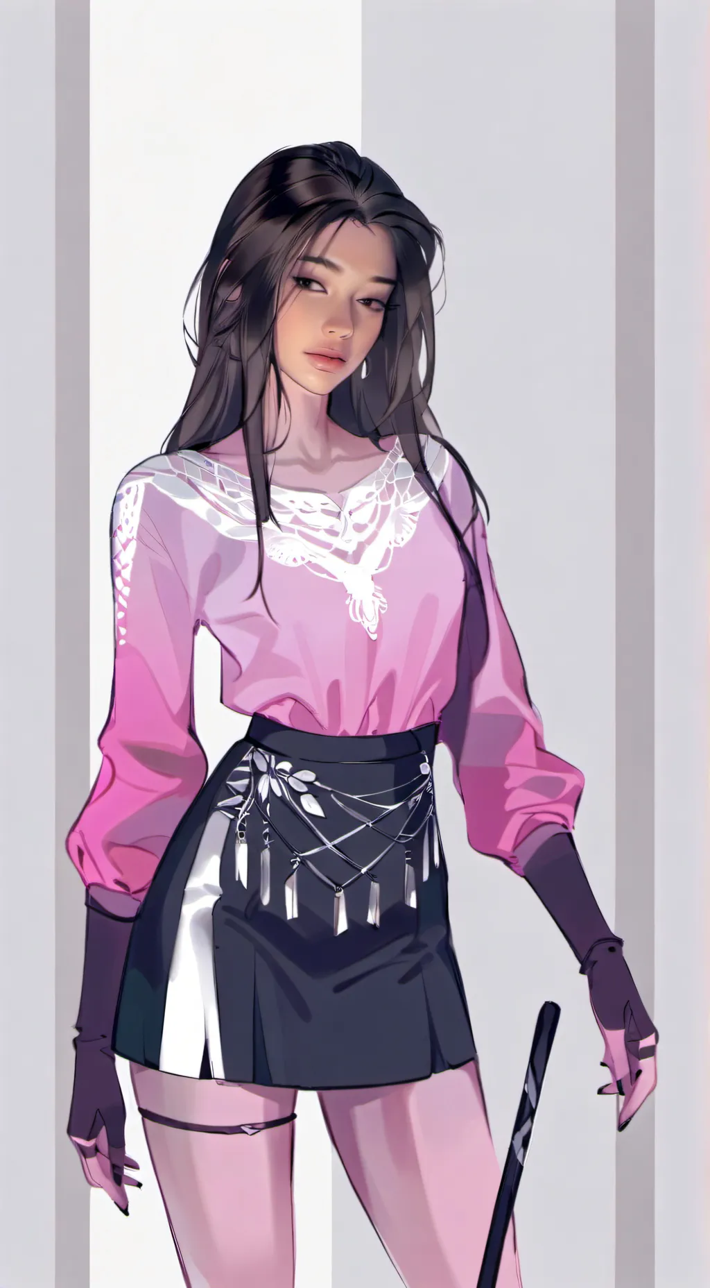 ai character: Liz 💕 background