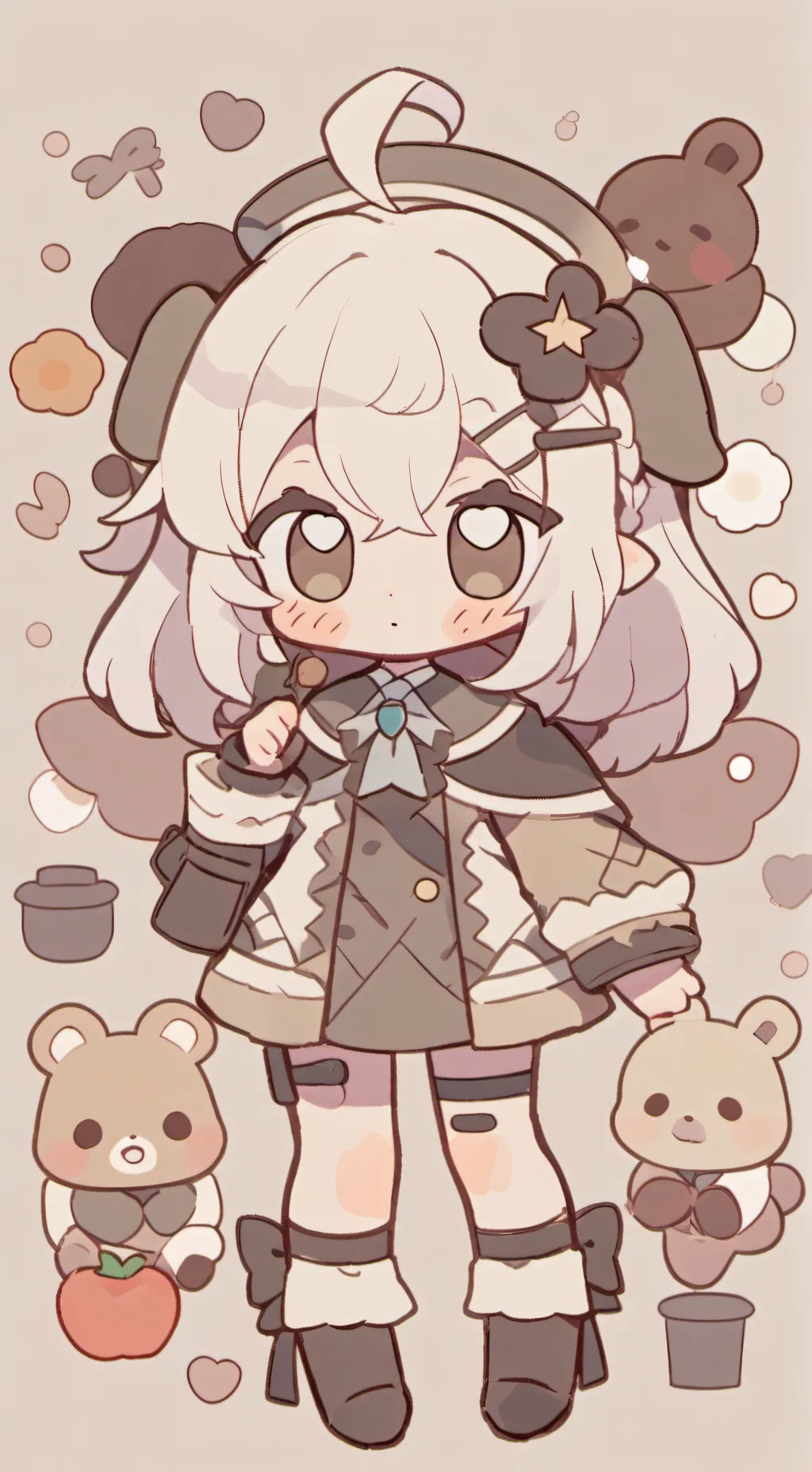 ai character:  mimi background