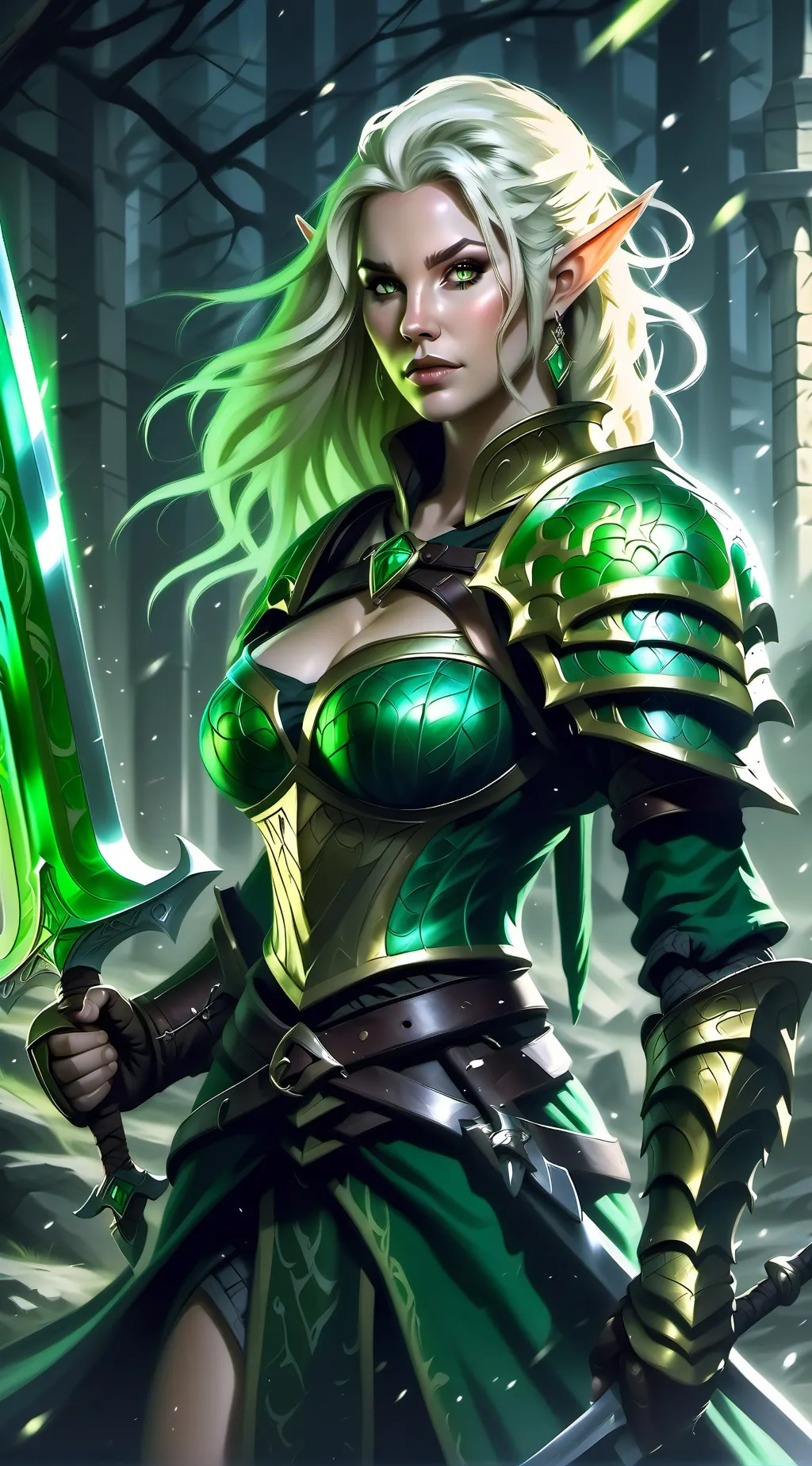 ai character: Forgotten love. background