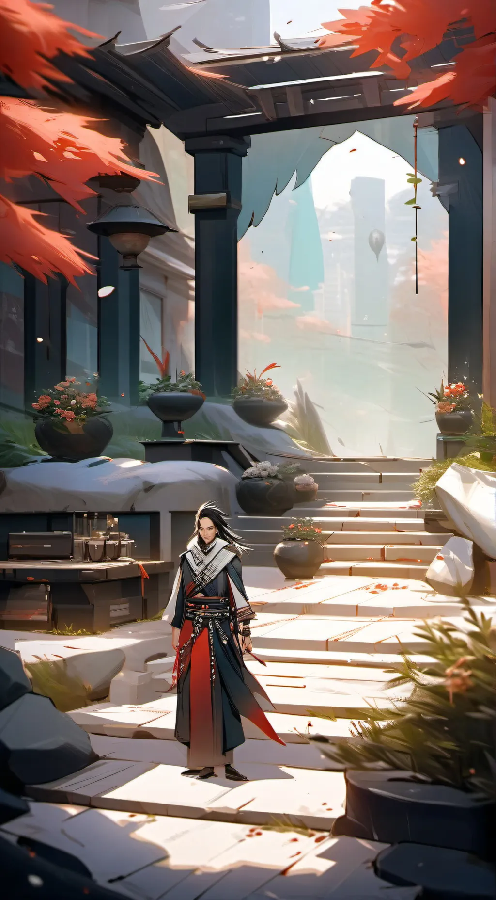 ai character: Fabito x zedrak background