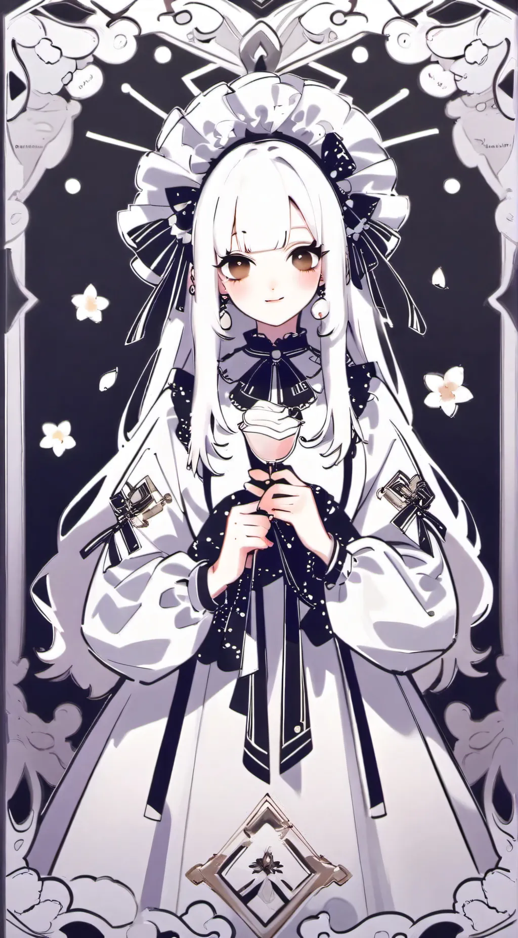 ai character: linda ^^ background