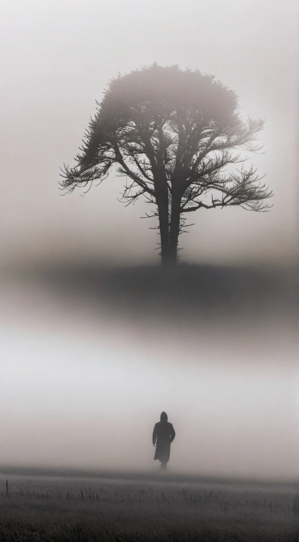 ai character: lepidodendron tree background